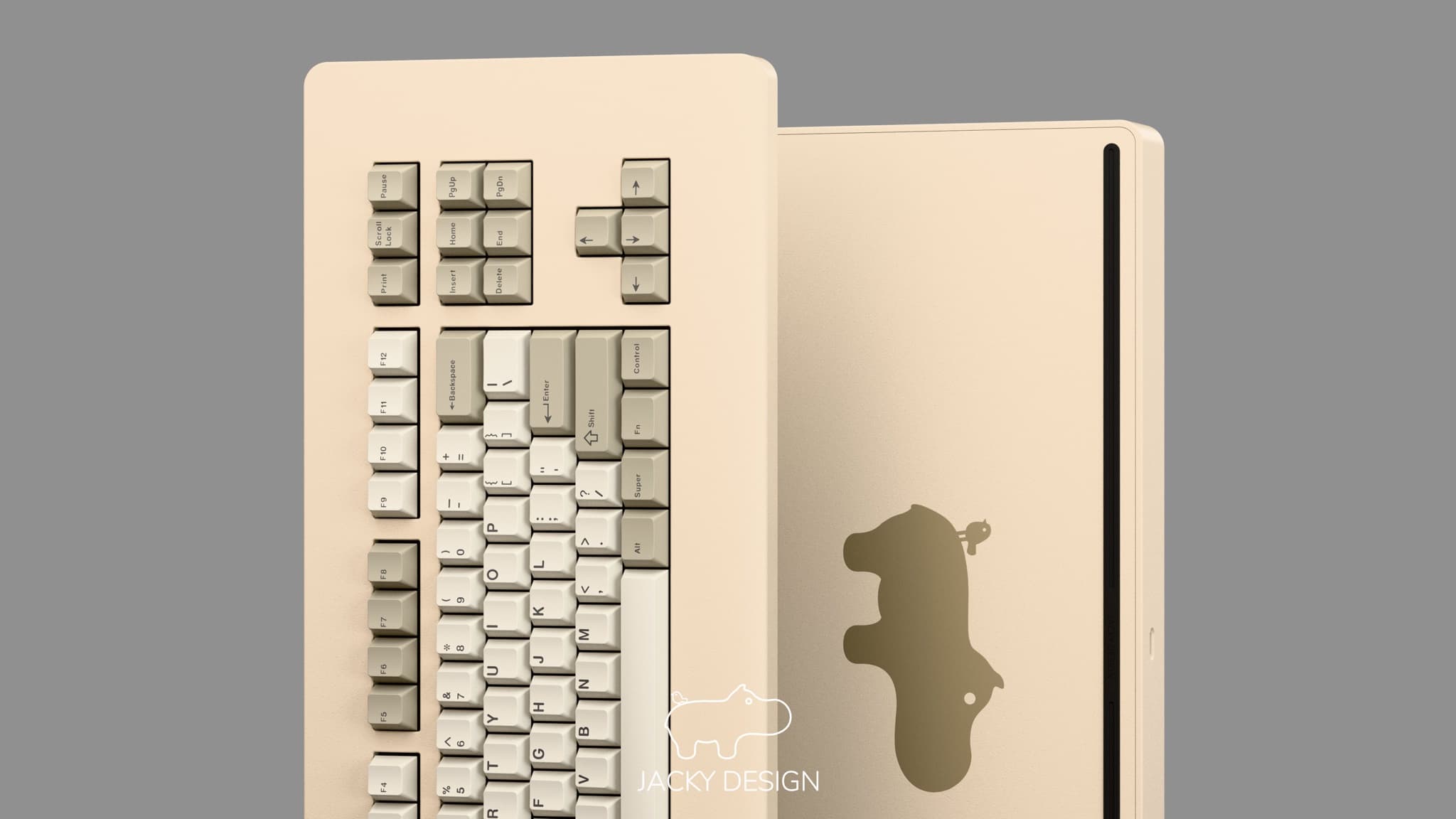 Hippo - Dual mount tkl custom keyboard (GB END) image 2