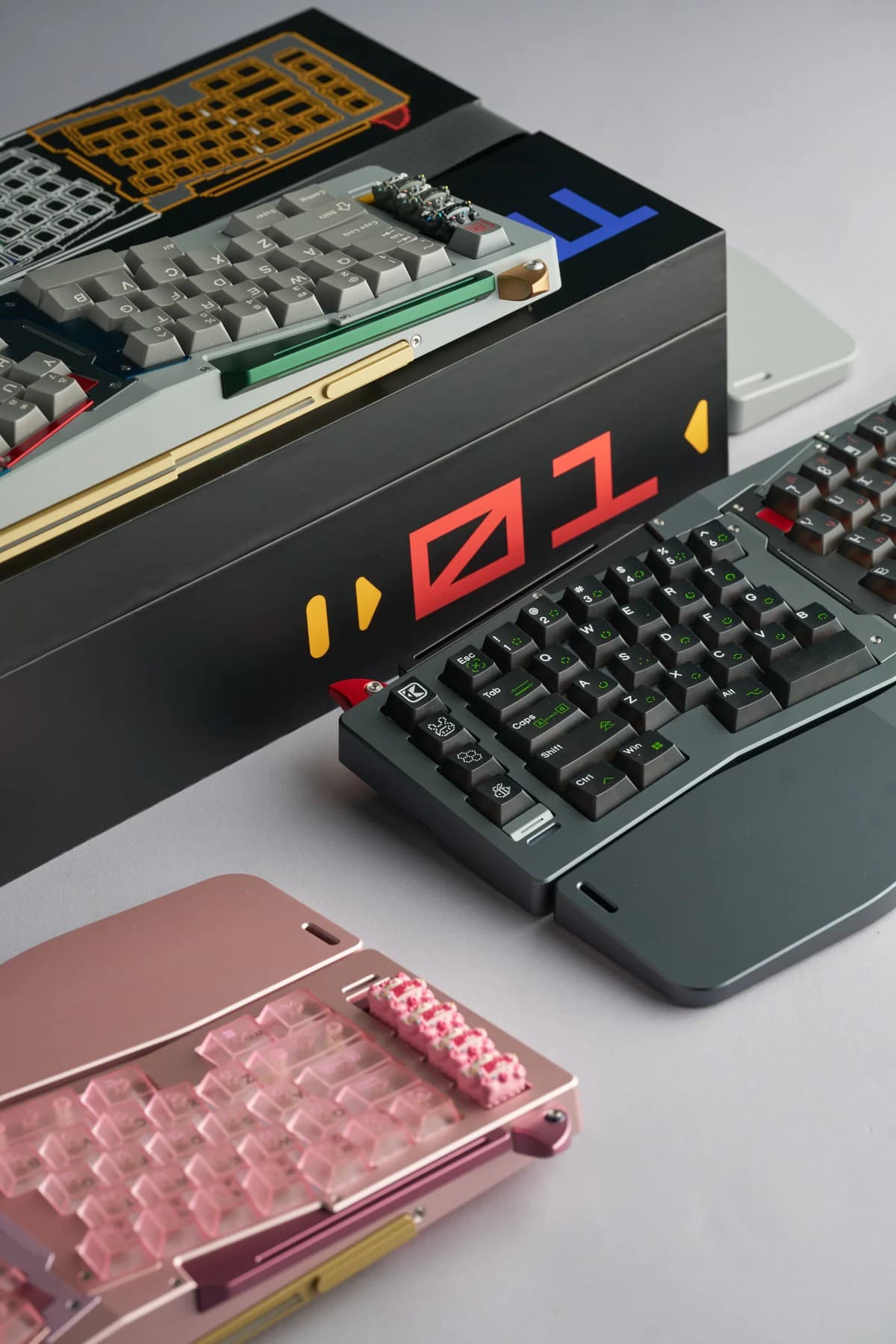 Owlab HellCat Alice Mech-01 – Limited Ergonomic Keyboard (Oceania Vendor) image 8