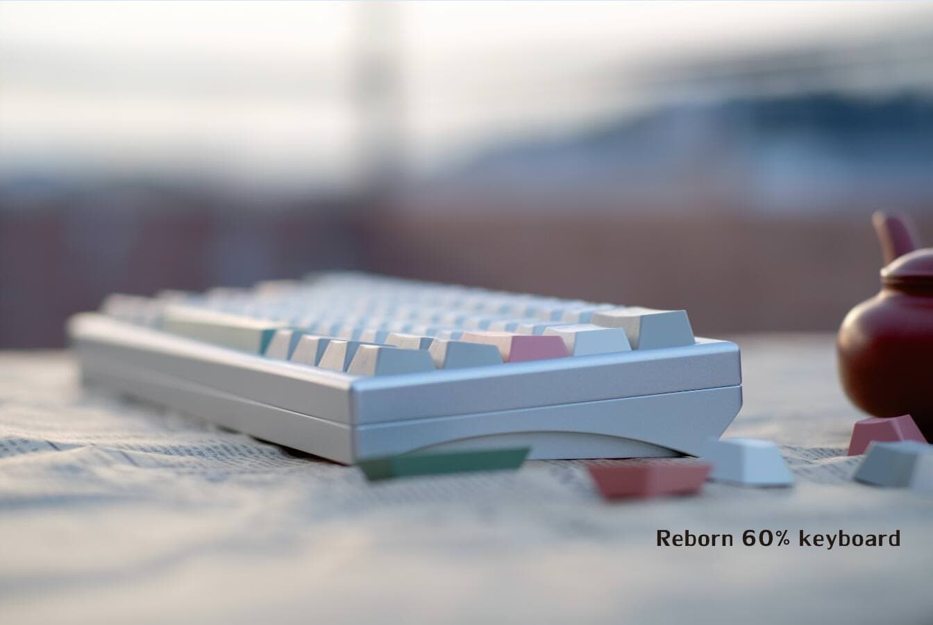 Reborn 60% keyborad (Shipping -check you eamil .) image 5