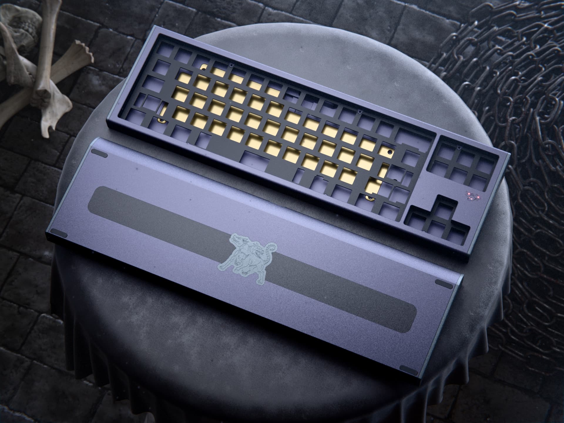 Cerberus FRL TKL Keyboard - With Glowing Eyes! image 24