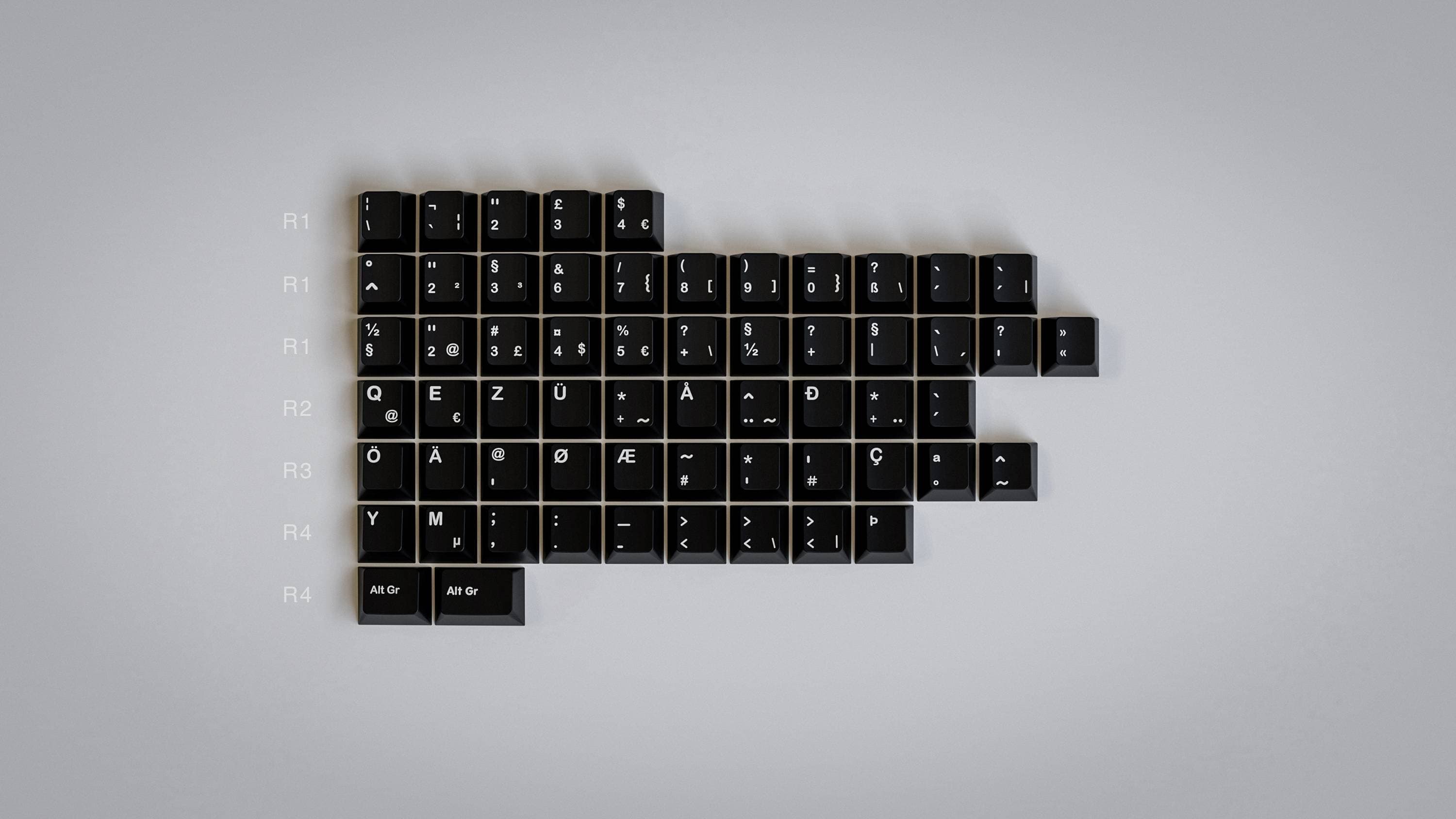 GMK. WOB & BOW. NORDEUK++ ADD-ON KIT // SHIPPED & FINISHED image 16