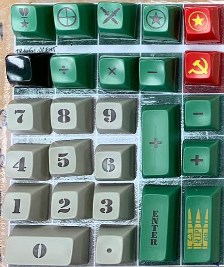 [PACKAGING] 88 Commando: Combat Soldier SA Keyset - Army font image 10