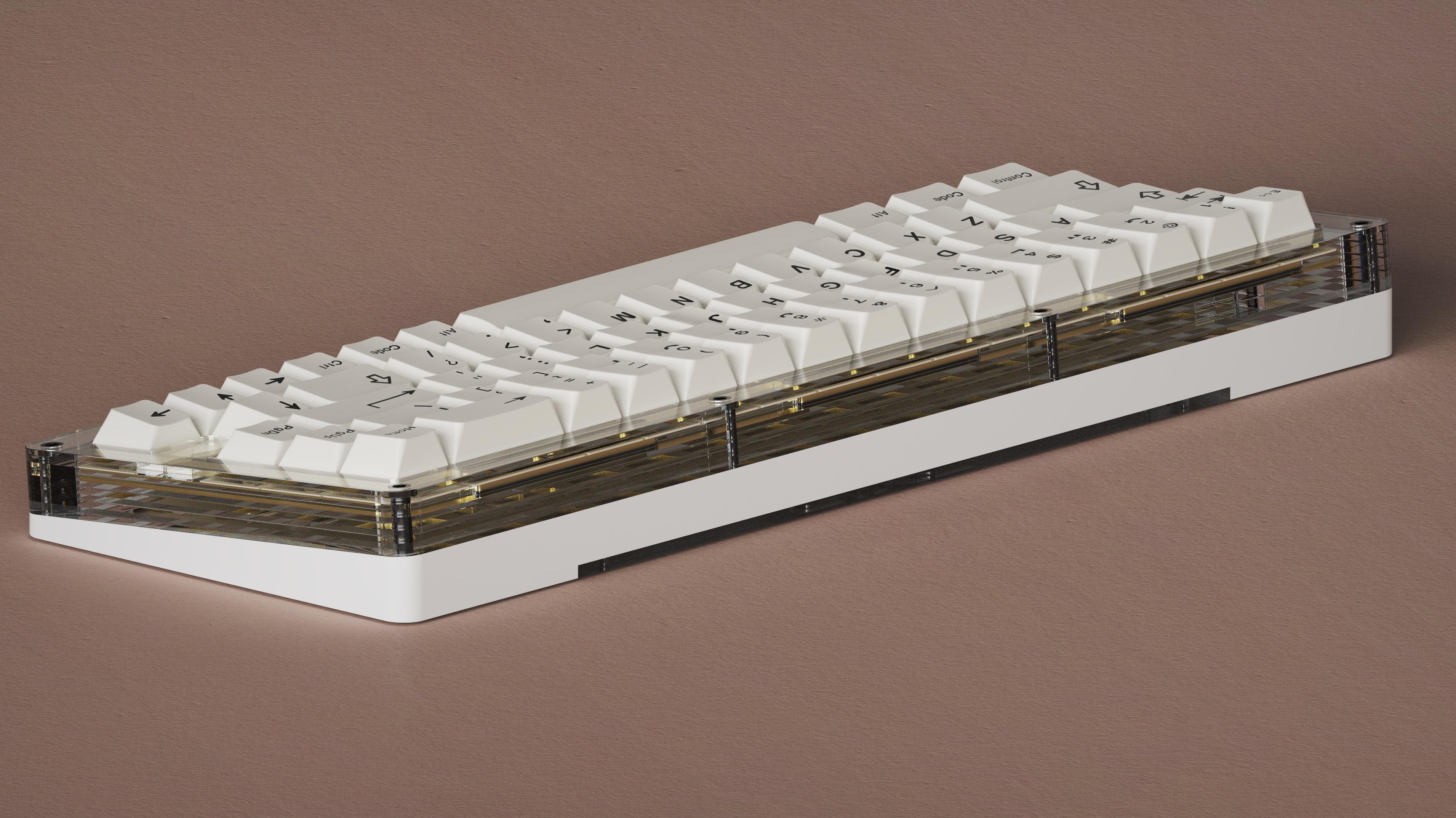 SIX5 - 65% Gasket Acrylic + Aluminum Keyboard [ GB - MARCH ] image 5