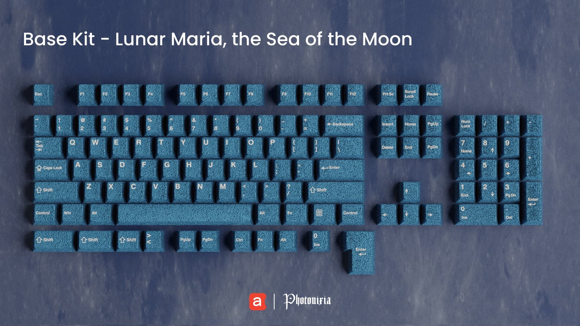 Awekeys Moon Landing - Stonelike Metal Keycap Set - Sound Test Updated image 6