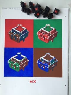 "MX" - Silkscreen Art Print image 2