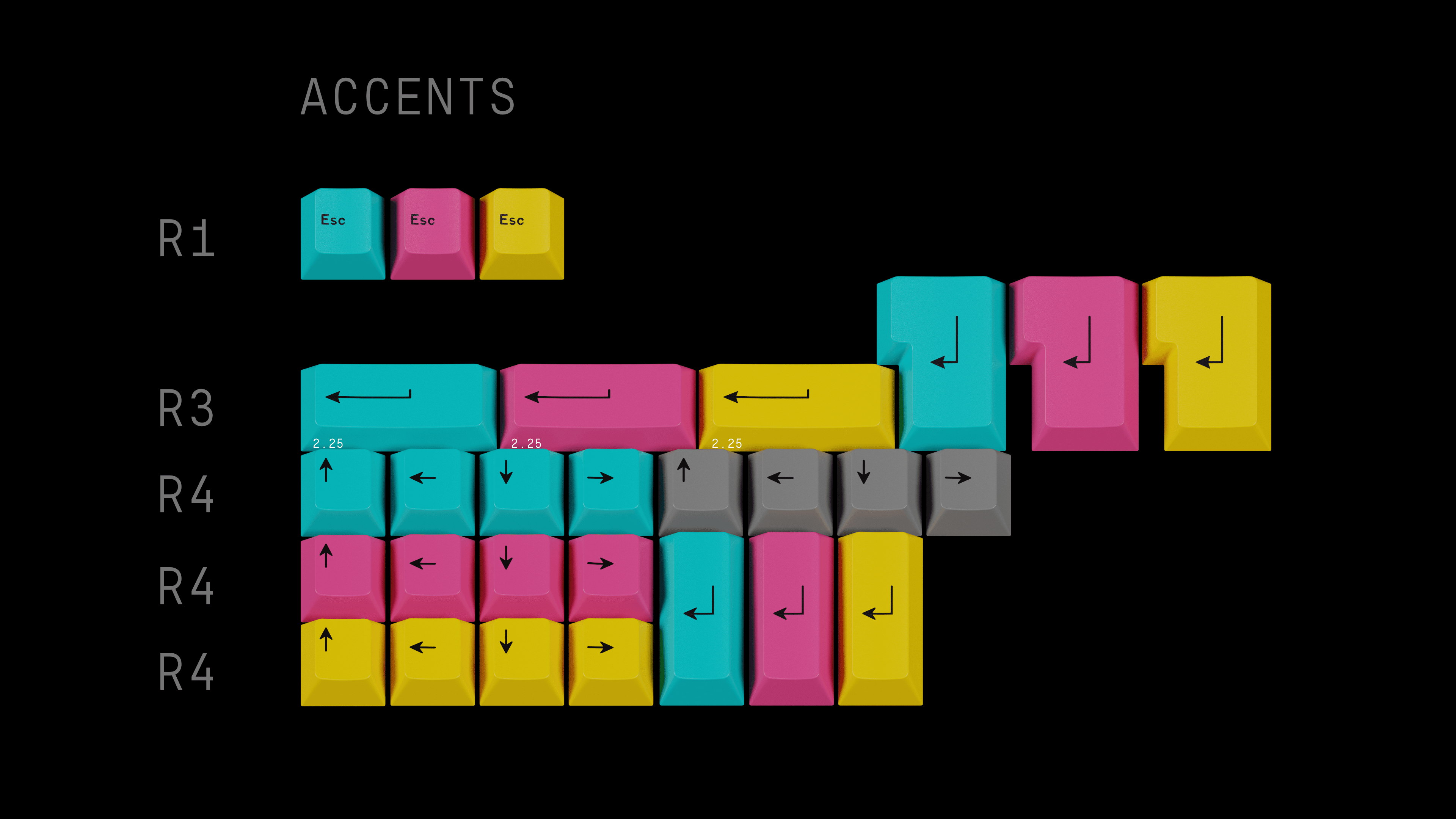 GMK Grey on Black // All kits will be made image 7