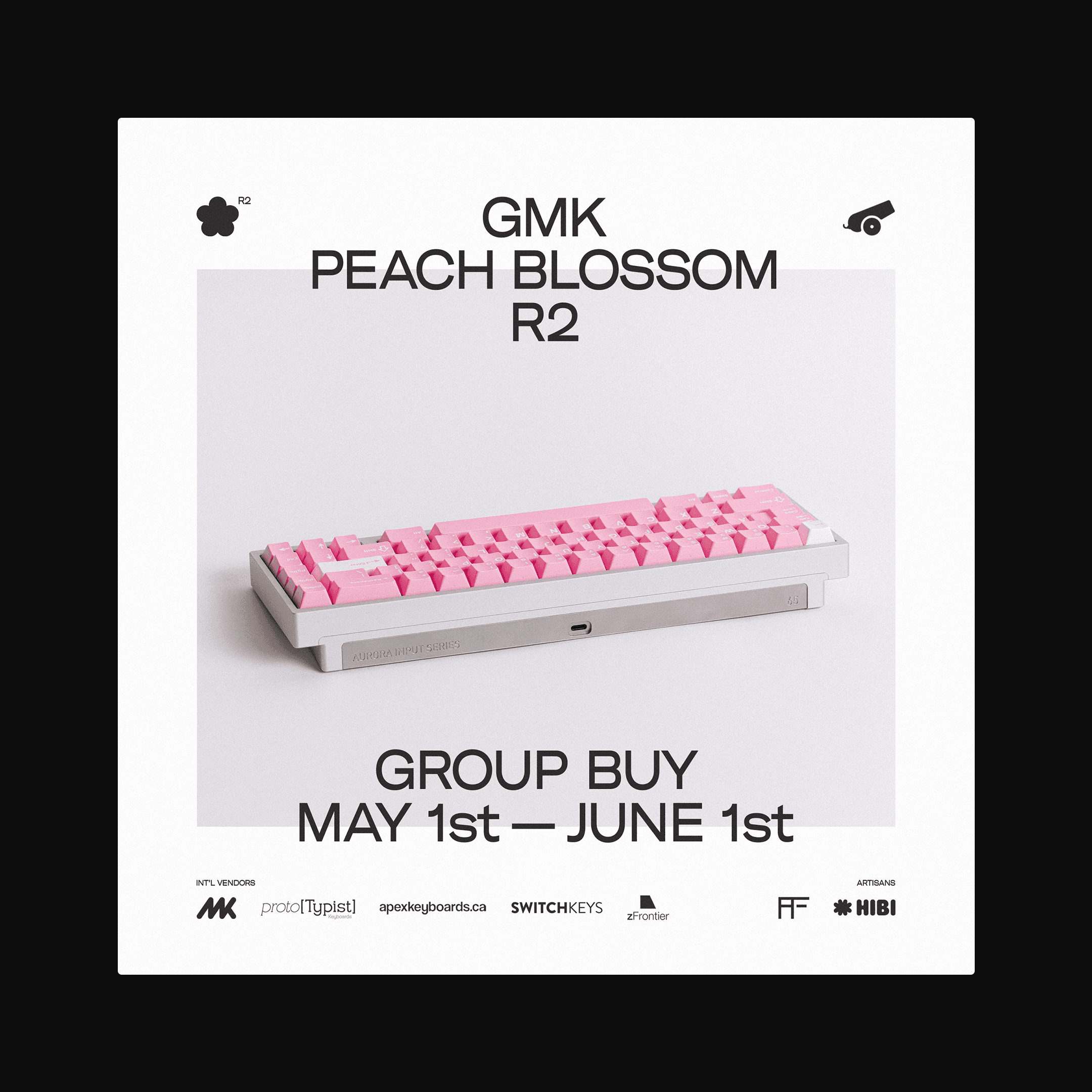 GMK Peach Blossom R2 (Expected October 2023)