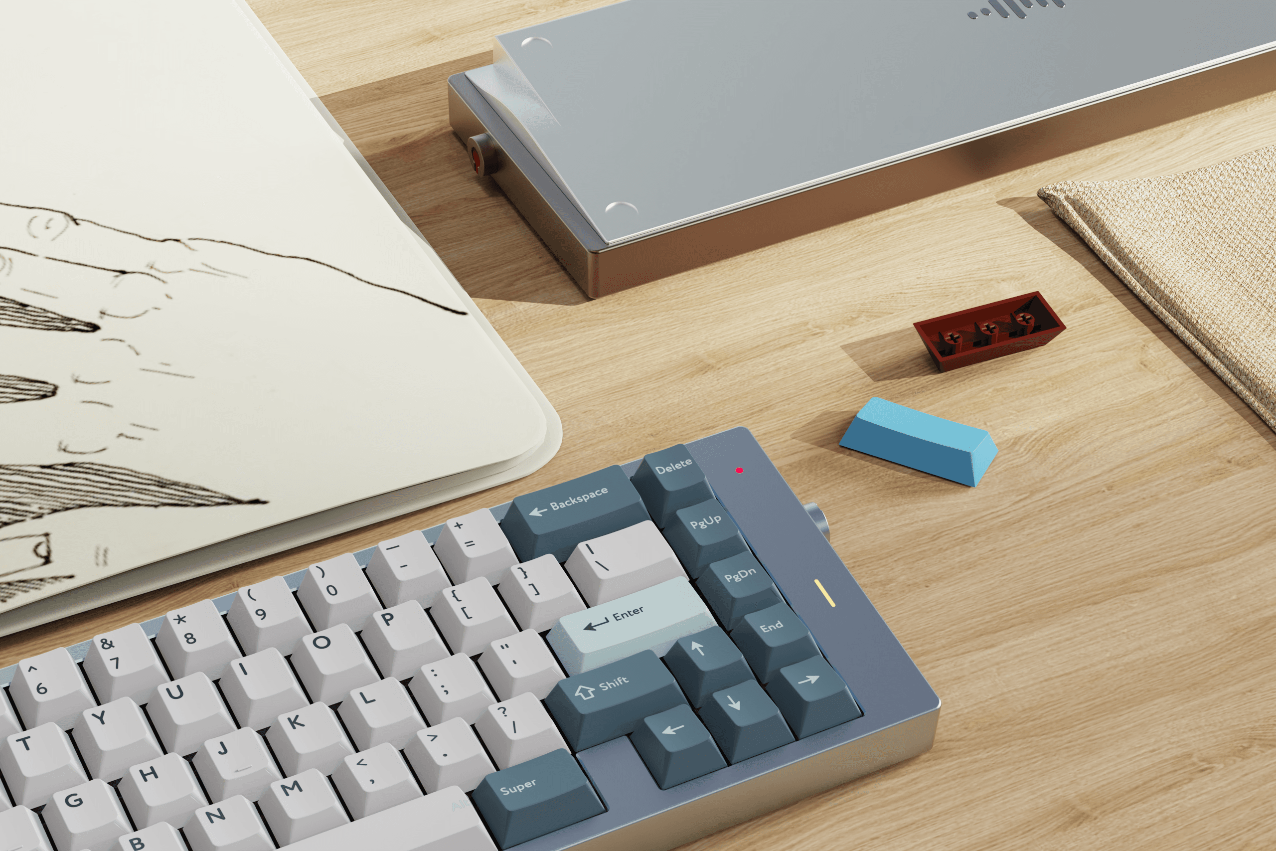 SONIC170 - A fun 65% with knob and LED macro module | GB Extended to Aug 6 image 9