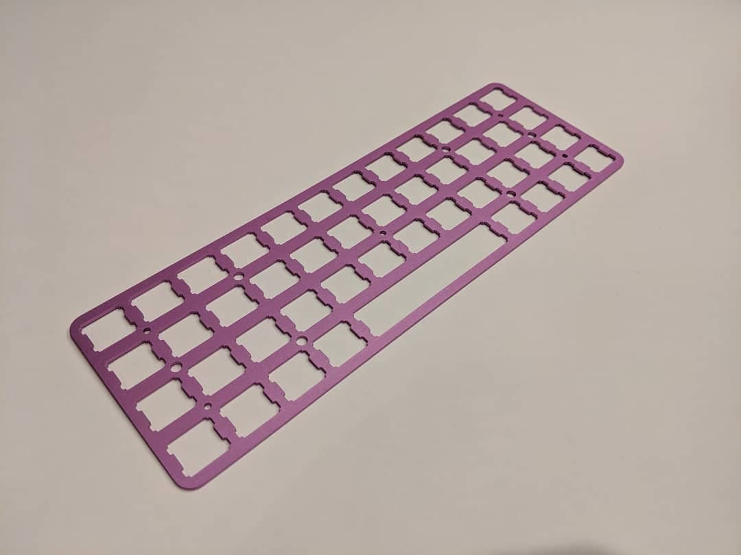 Shark Keyboards 40% Ortho PCB Now has an Aluminum Case and SS Plate! image 3