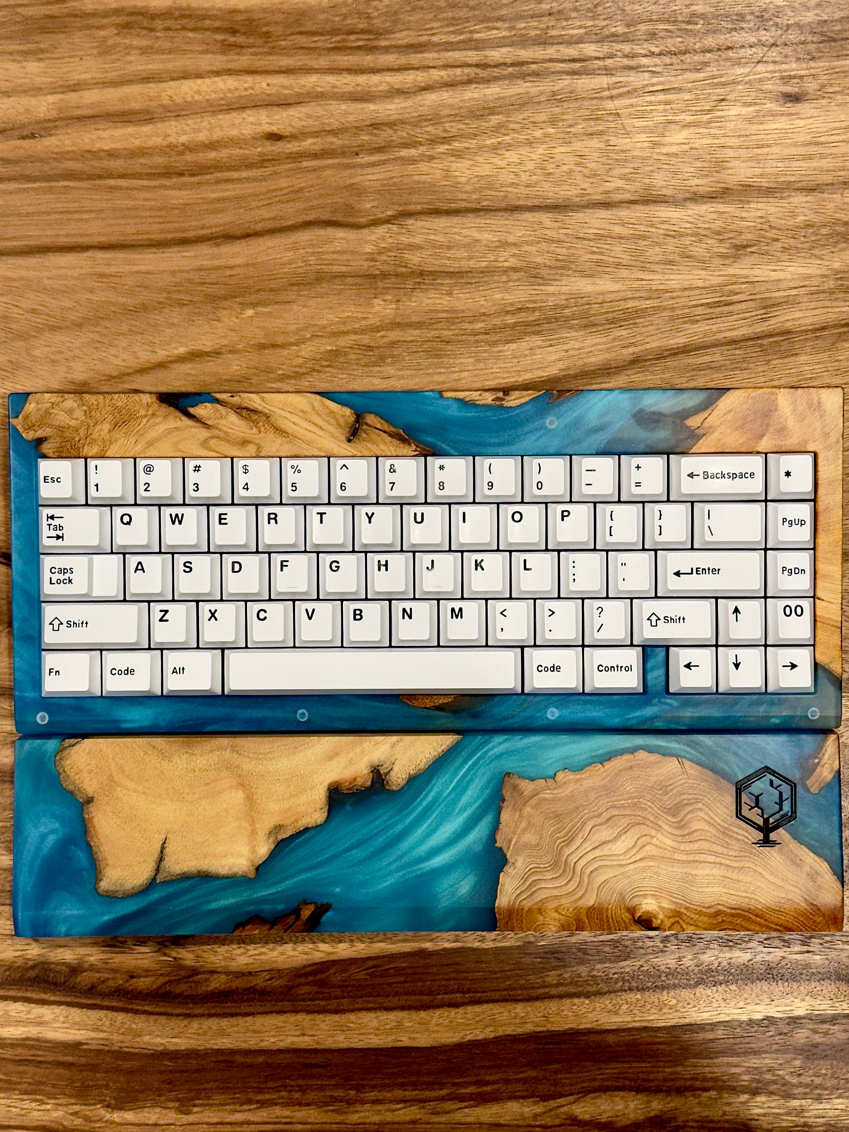 gwŷdd65 Wooden Keyboard (GB LIVE!) image 5