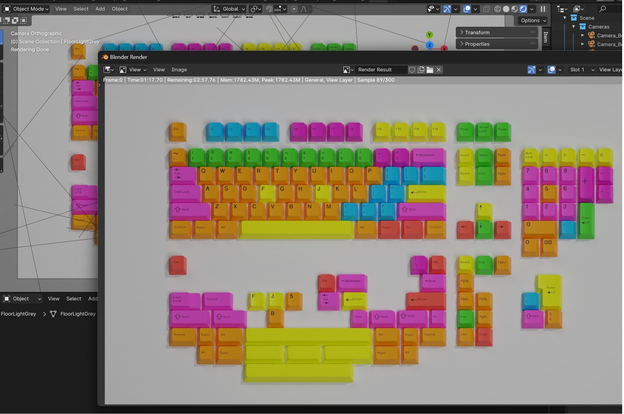 GMK CYL Highlight (Hi Licht) | Colours down to 5, novelty kit draft image 35