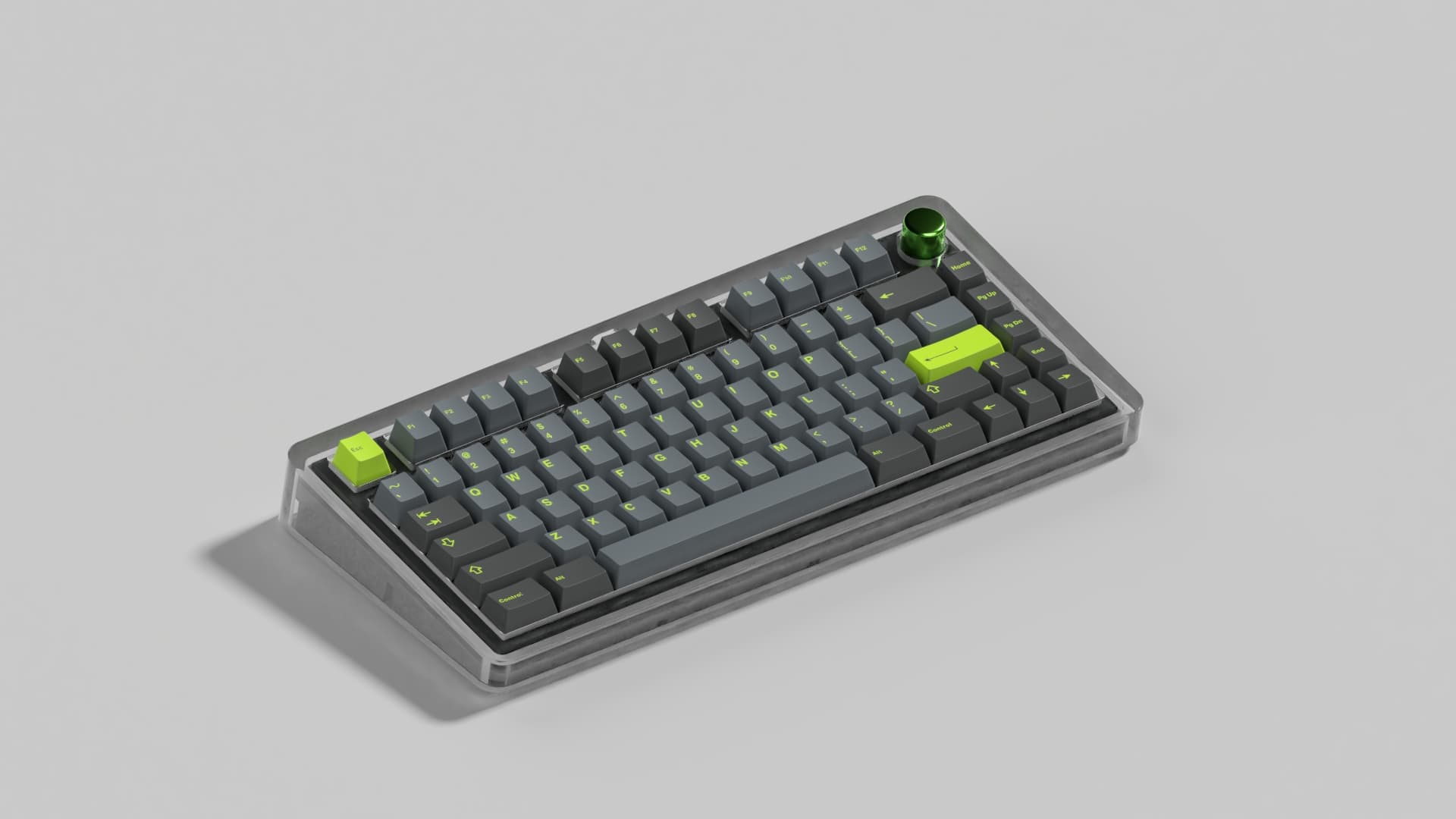GMK Max Neon - based on all things green and grey image 7