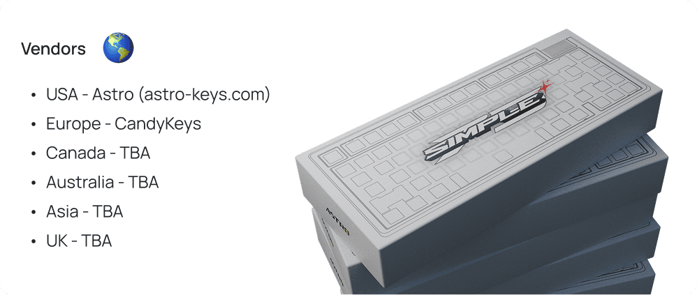 Simple 75 Keyboard - Volume Wheel, Hybrid PCB | Limited Group Buy image 16