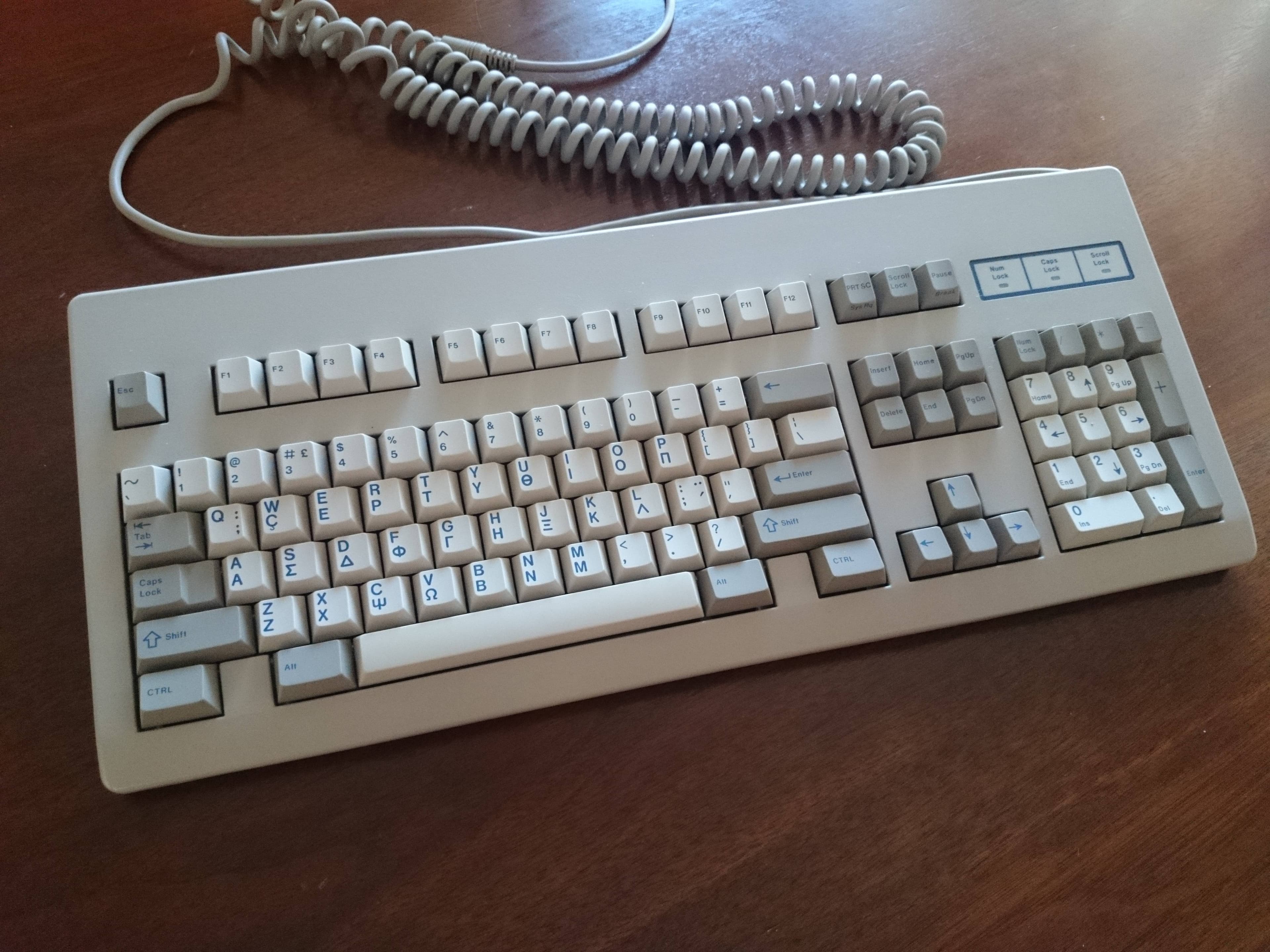 GMK Greek Olivetti - buried