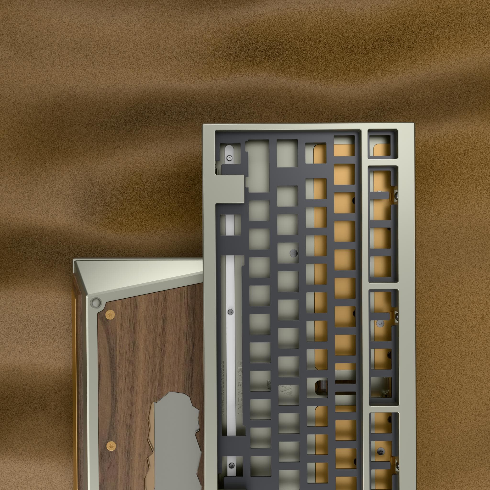 FRΛGMENT TKL - Artisan Resin Accents, 7000+ Configurations image 9