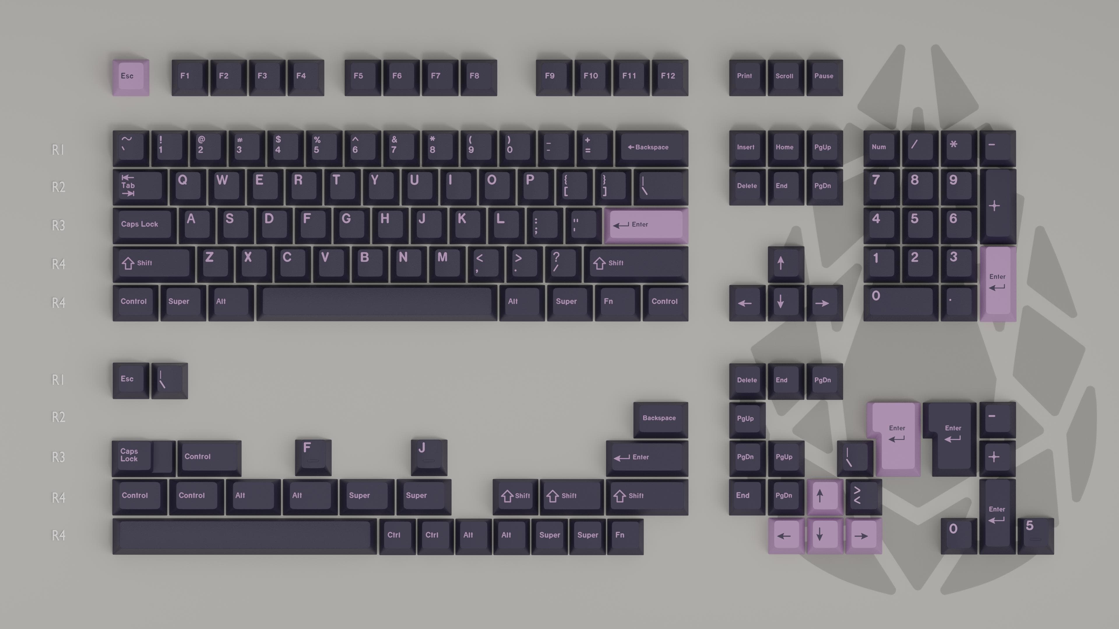 GMK Amethyst - GB Closed - Color sample approved image 7