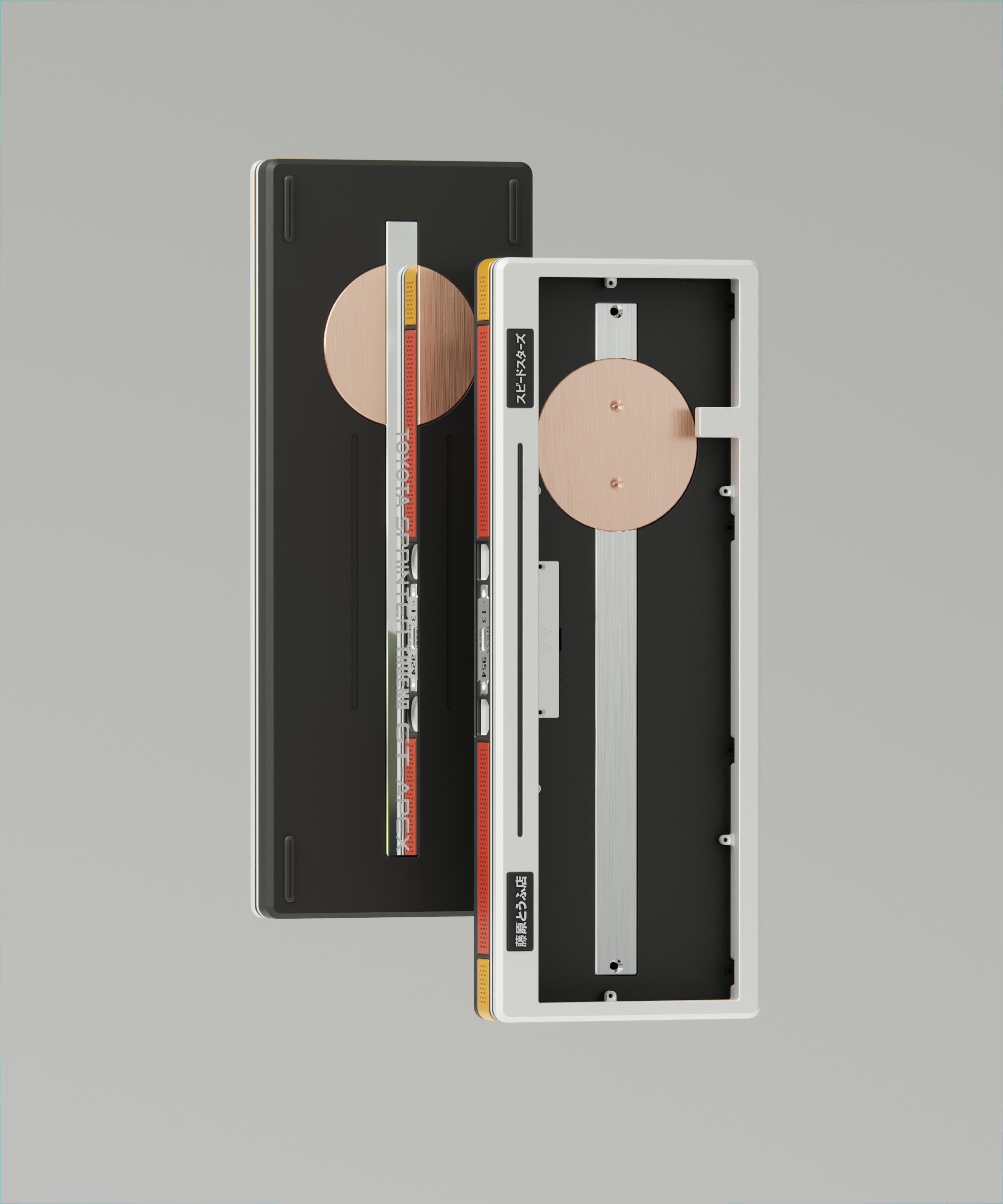 [GB completed] W70 | A keyboard with car tail light image 10