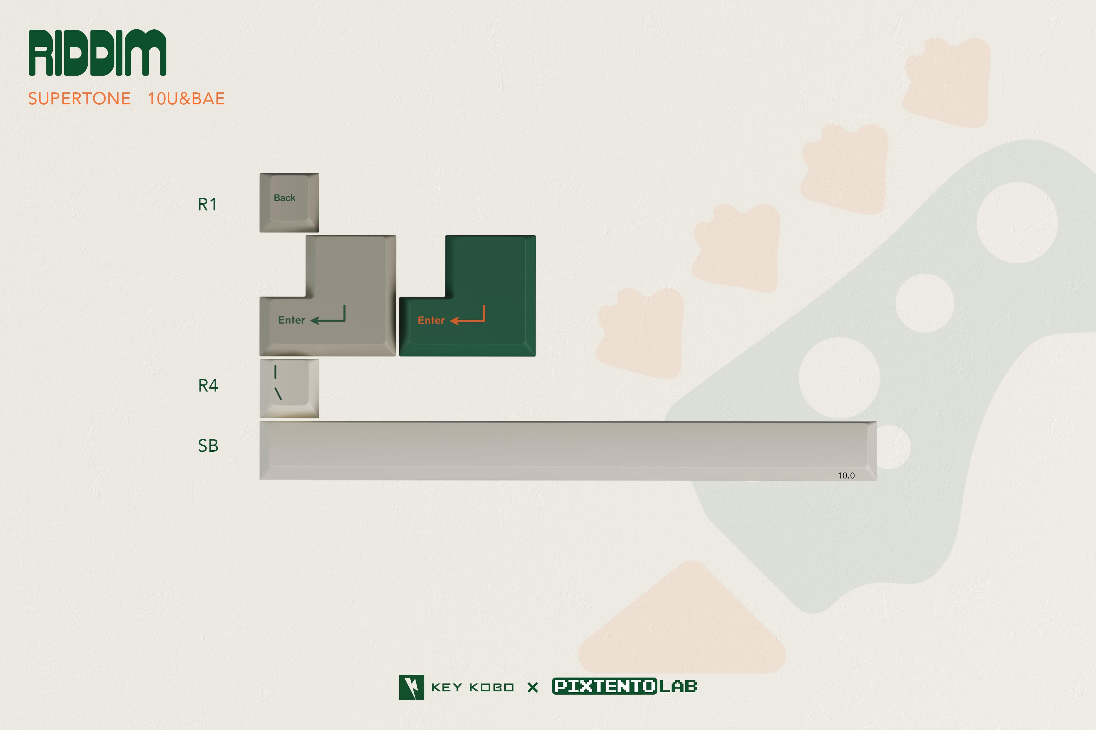 Keykobo RIDDIM — Vintage Terminal-Inspired Keycap Set image 7