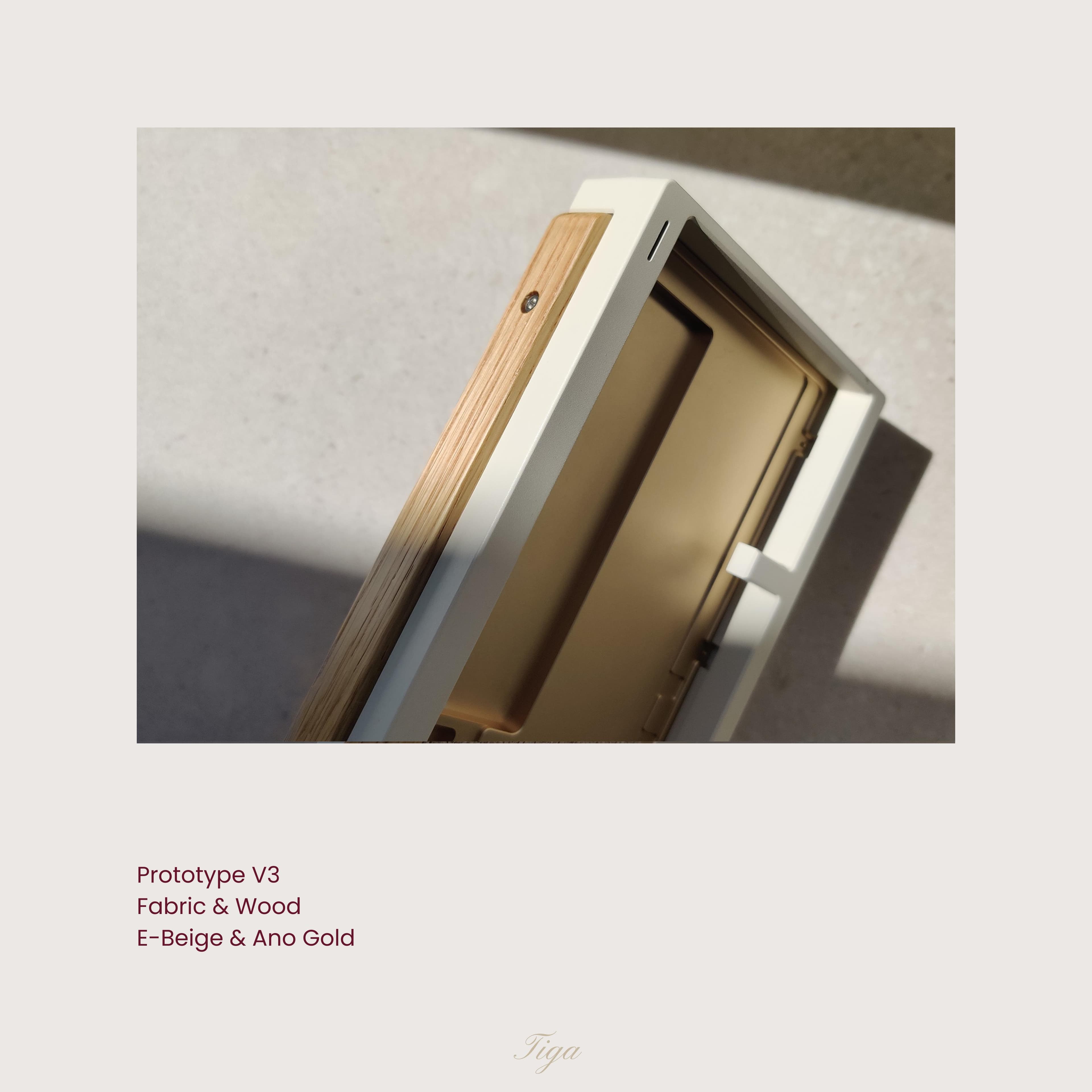 Tiga by Machina ||| Wireless HG board with wood, fabric and more image 5