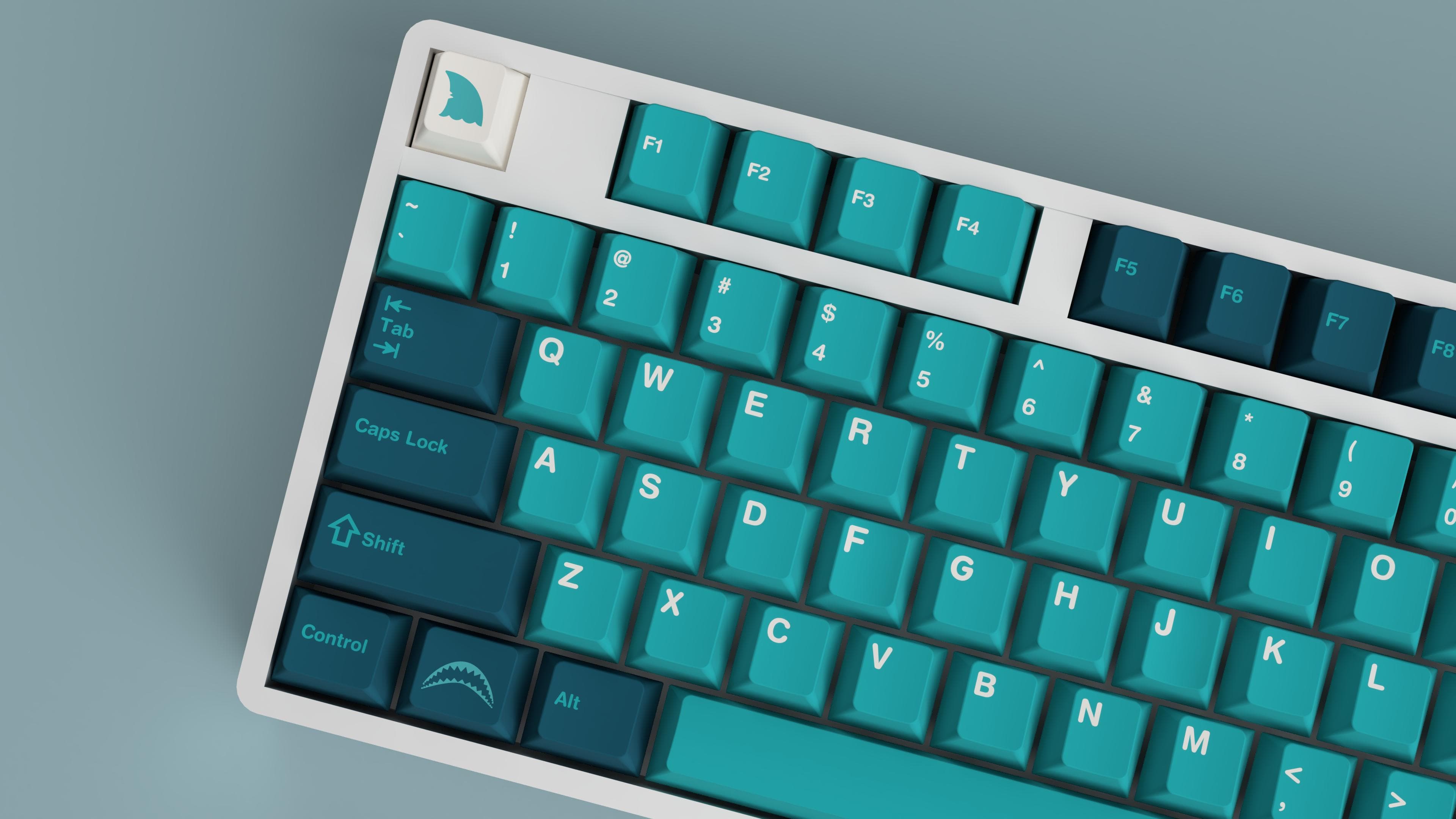 GMK Shark Bait - SHIPPED image 6