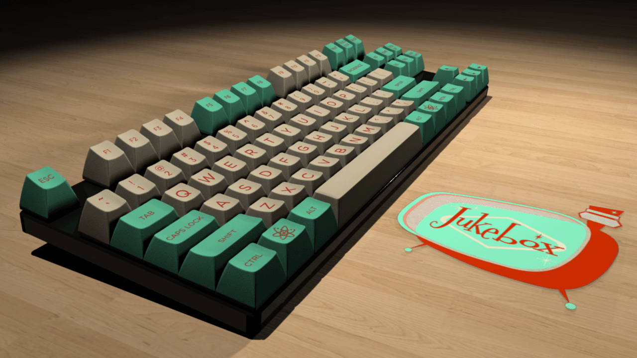 Jukebox Retro 50's SA Keycaps (On Massdrop Now!) image 5