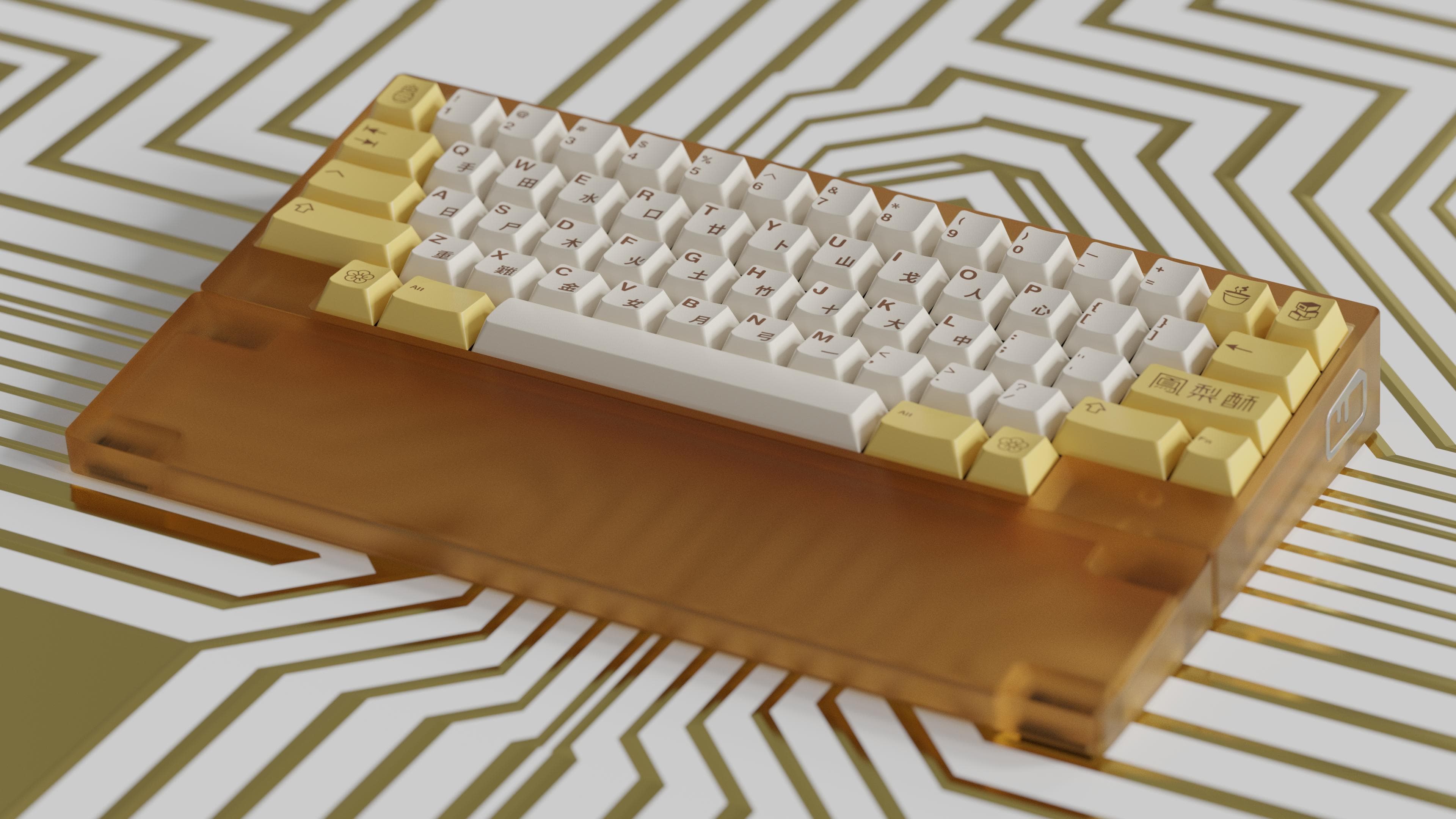 GMK fenglisu (鳳梨酥) | GB Closed | Colour samples approved image 18