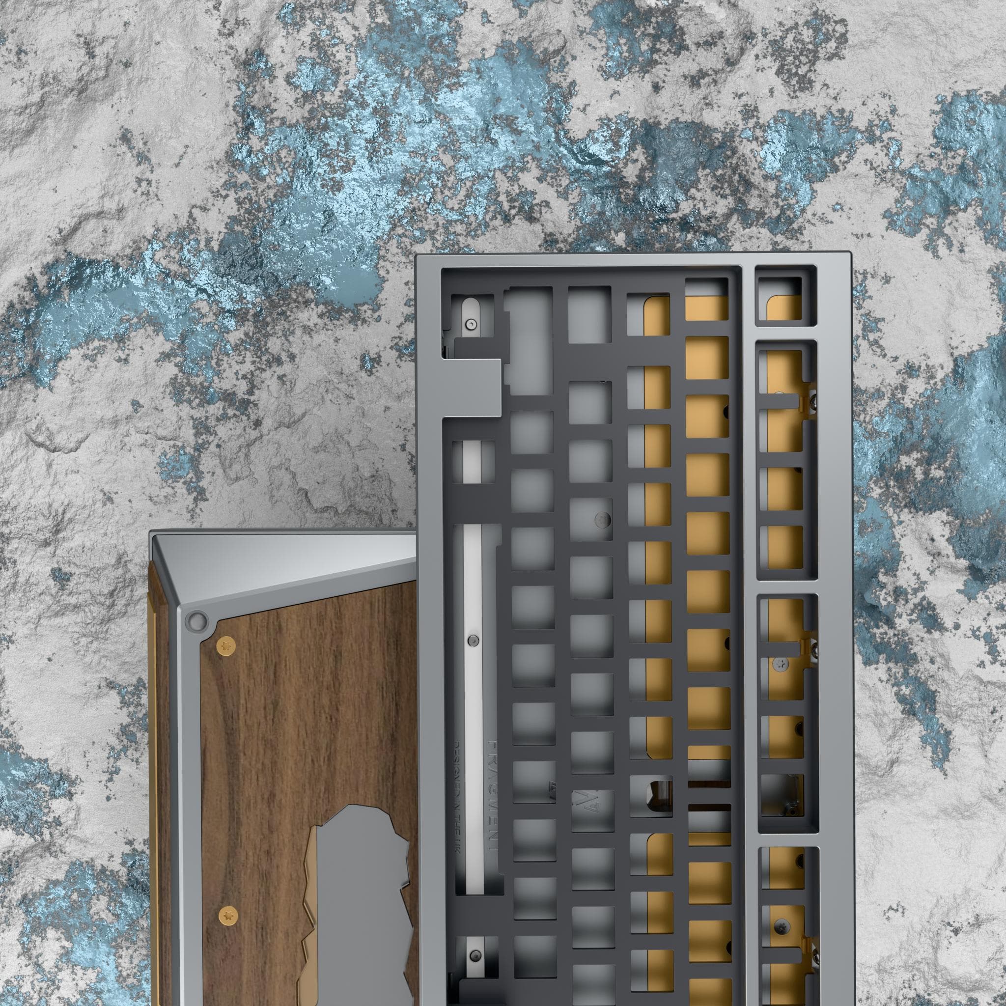 FRΛGMENT TKL - Artisan Resin Accents, 7000+ Configurations image 6