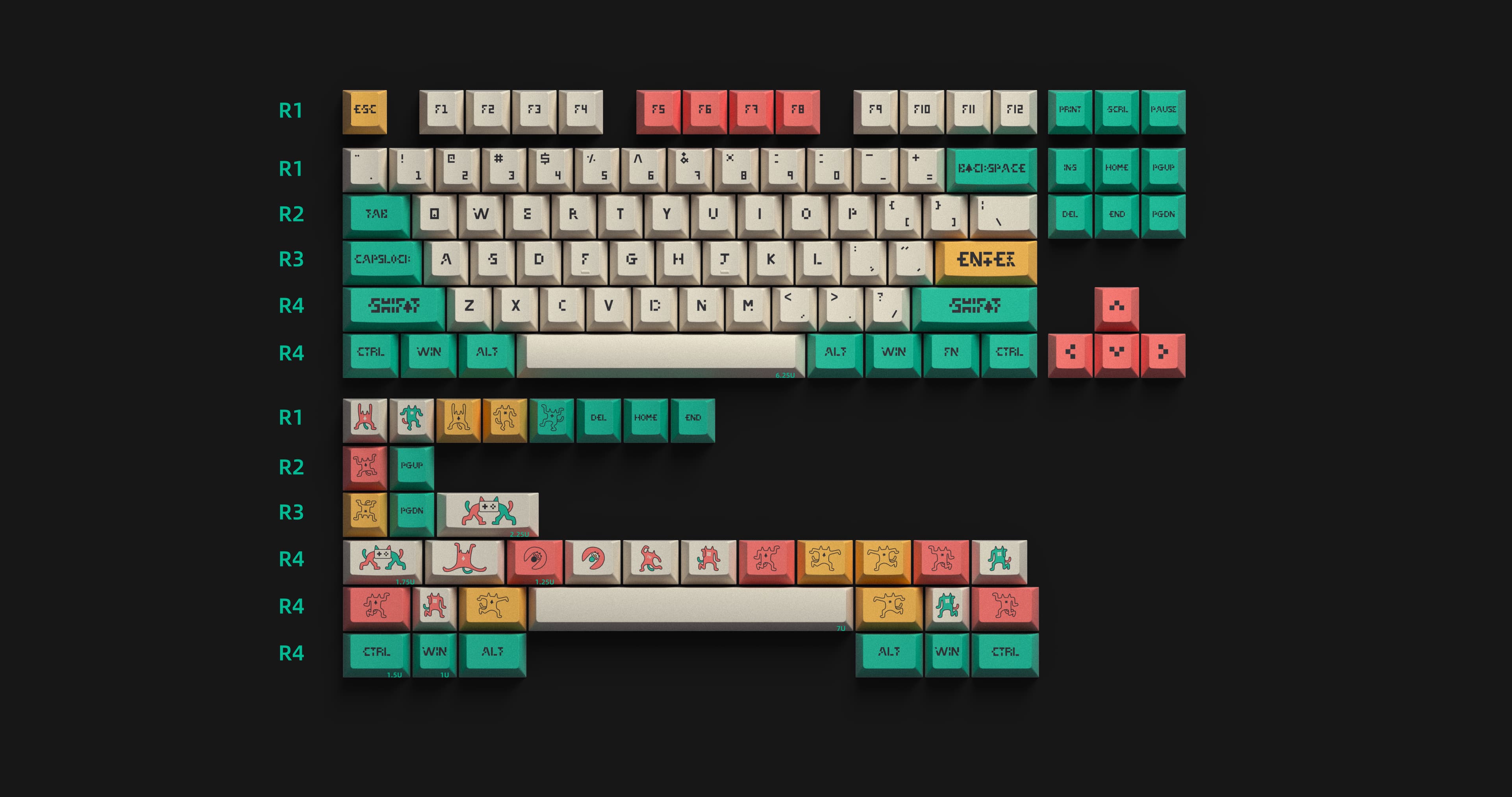 CYBERBOARD XMAS SPECIAL - 75% keyboard (SOLD OUT) image 5