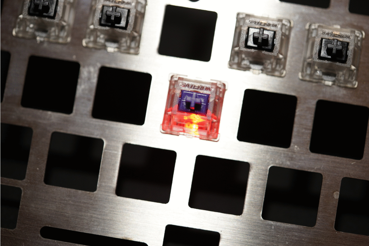 PURPLE/CLEAR ZEALIO SWITCHES (Complete) image 6