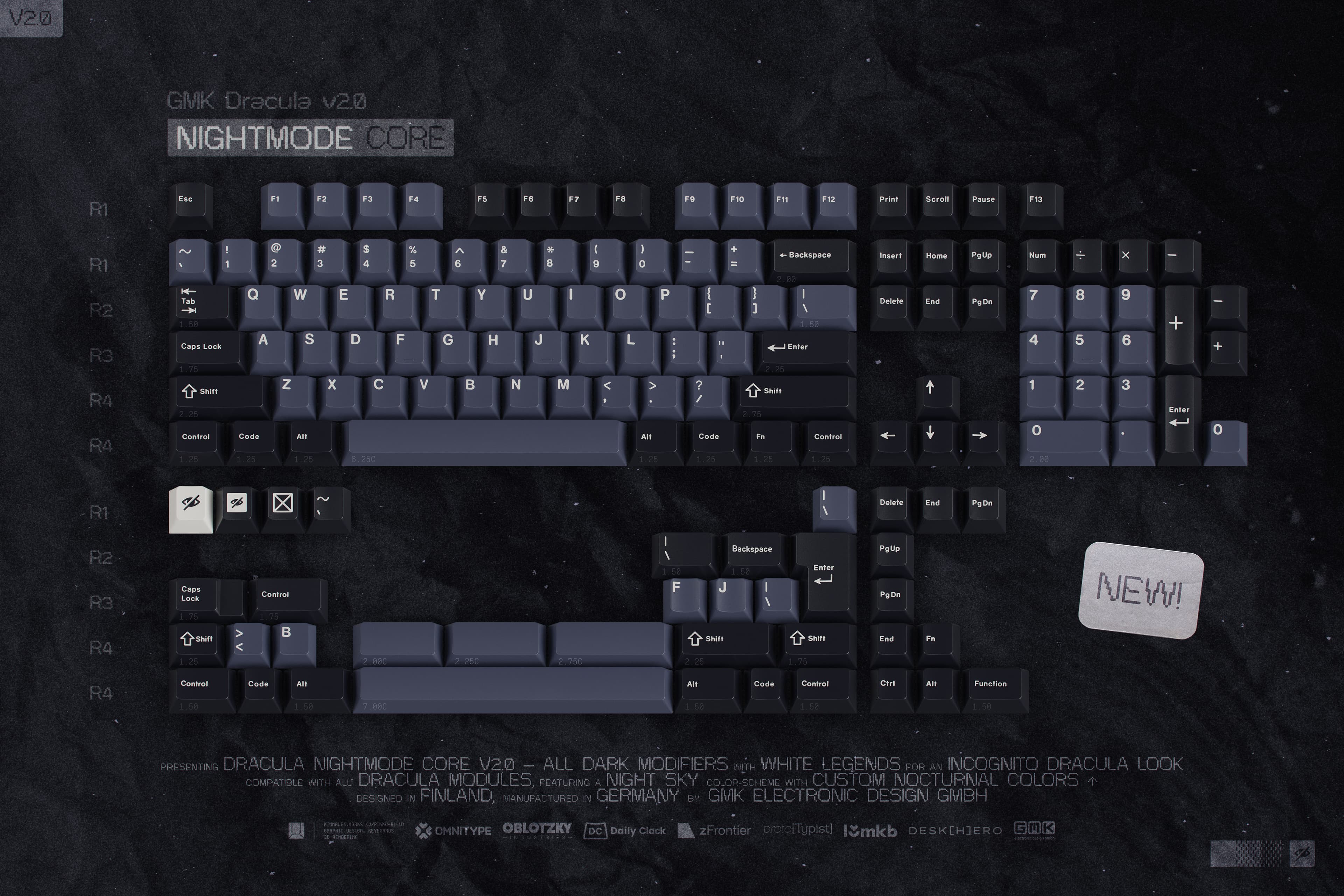 GMK Dracula V2.0 — GB Closed (Shipping) image 11