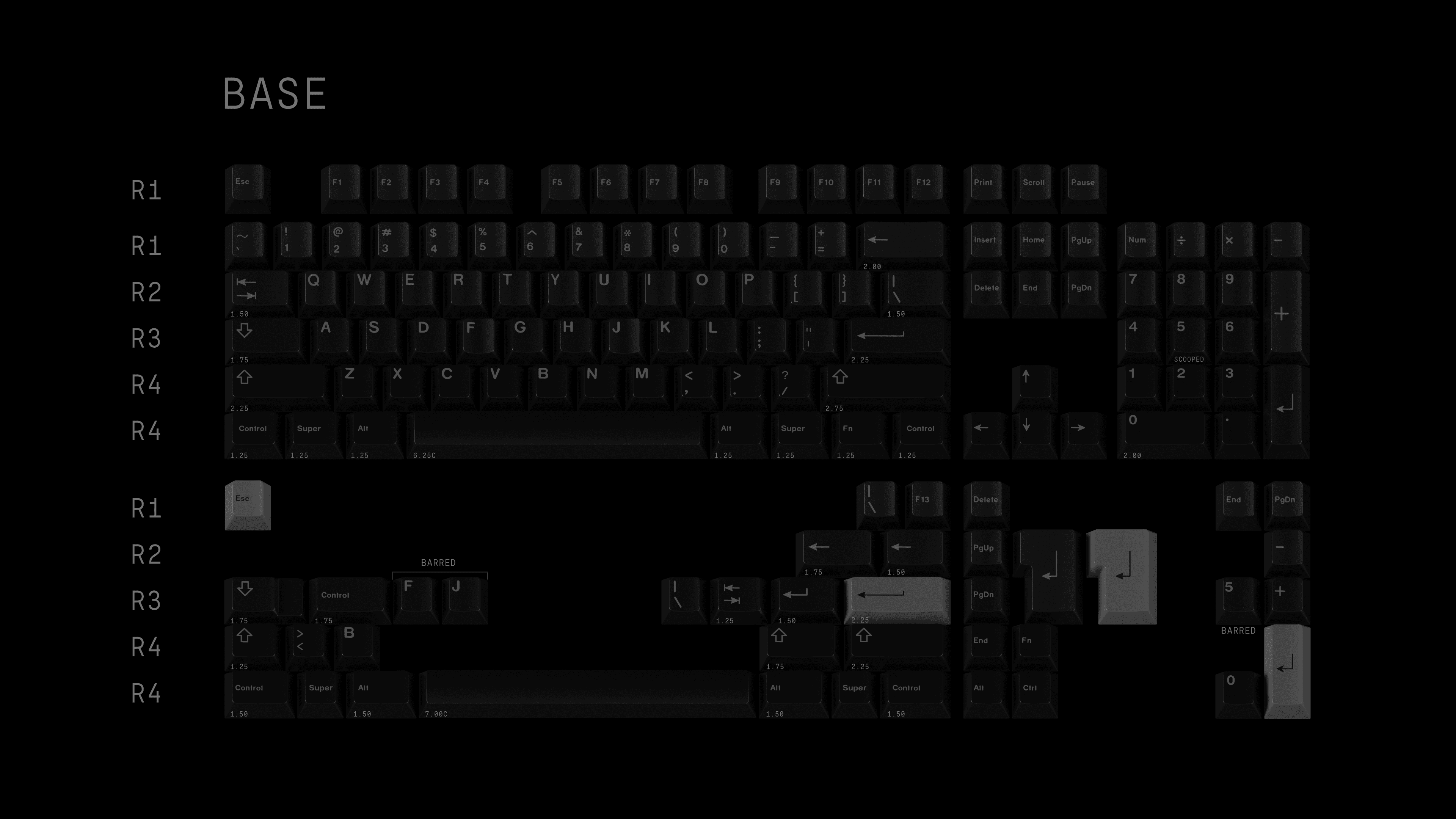 GMK Grey on Black // All kits will be made image 3
