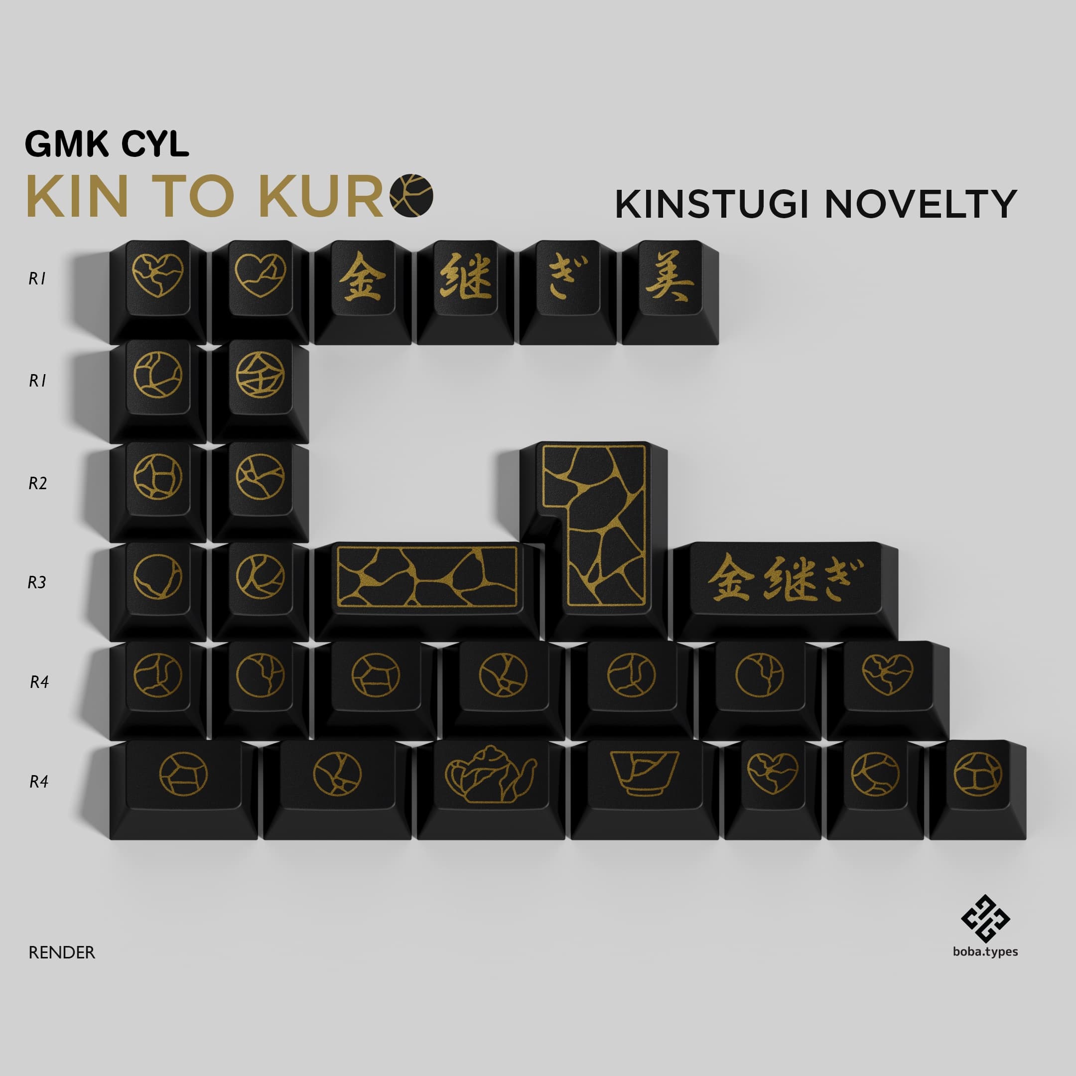 GMK CYL Kintsugi |set renamed - Shōgun will be another IC/GB image 5