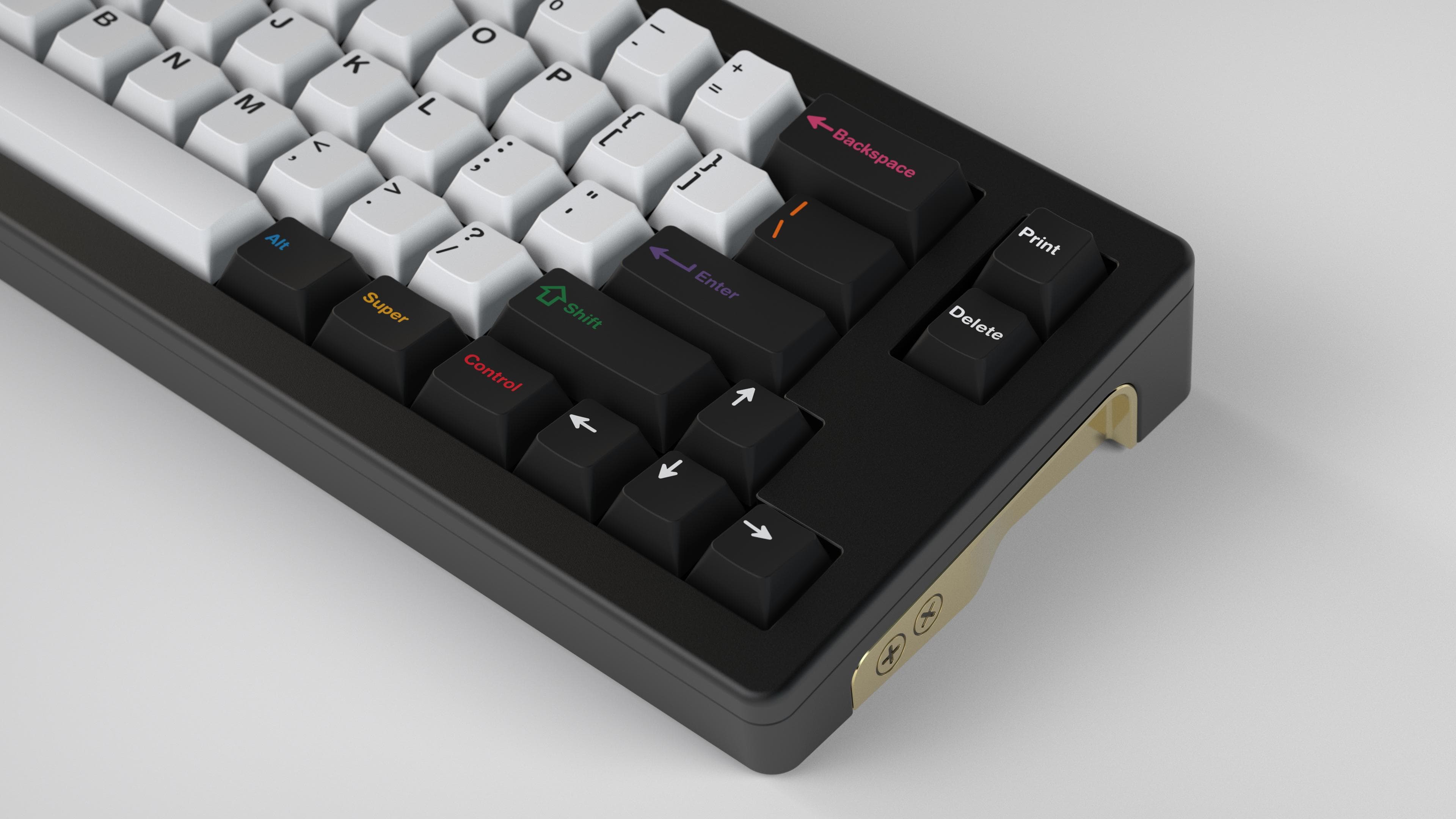 GMK Black Modi - WoB Addon Kit image 5