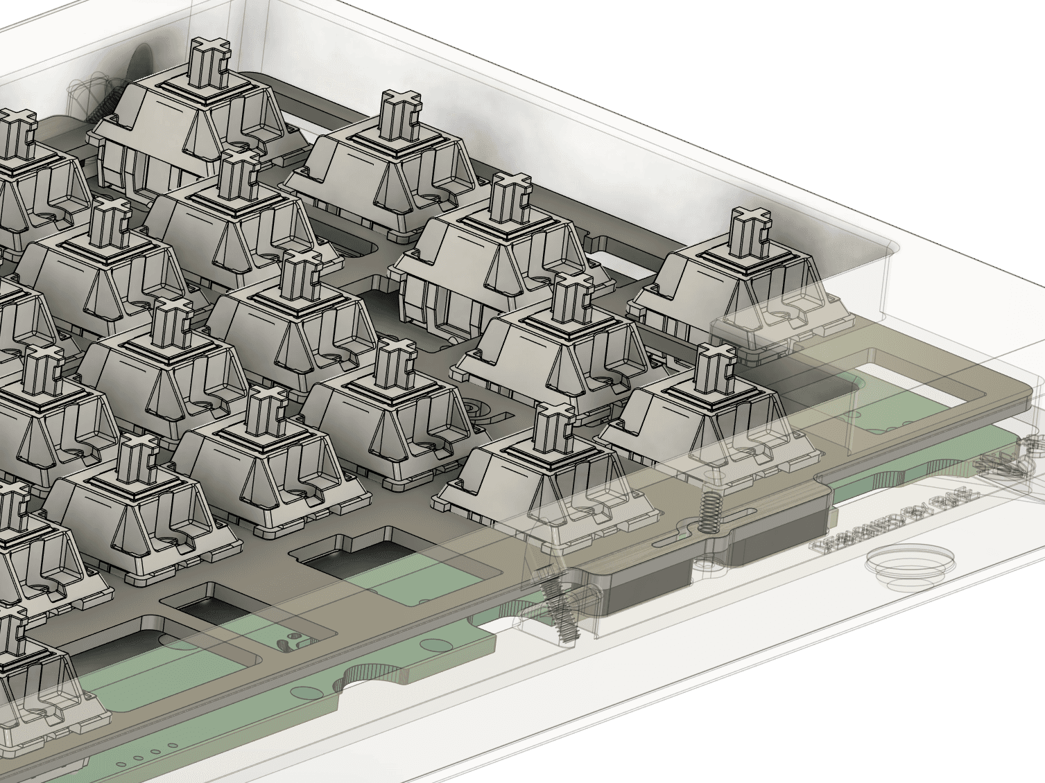RAE | AURUM - 60% Gasket Integrated Top Mount image 6
