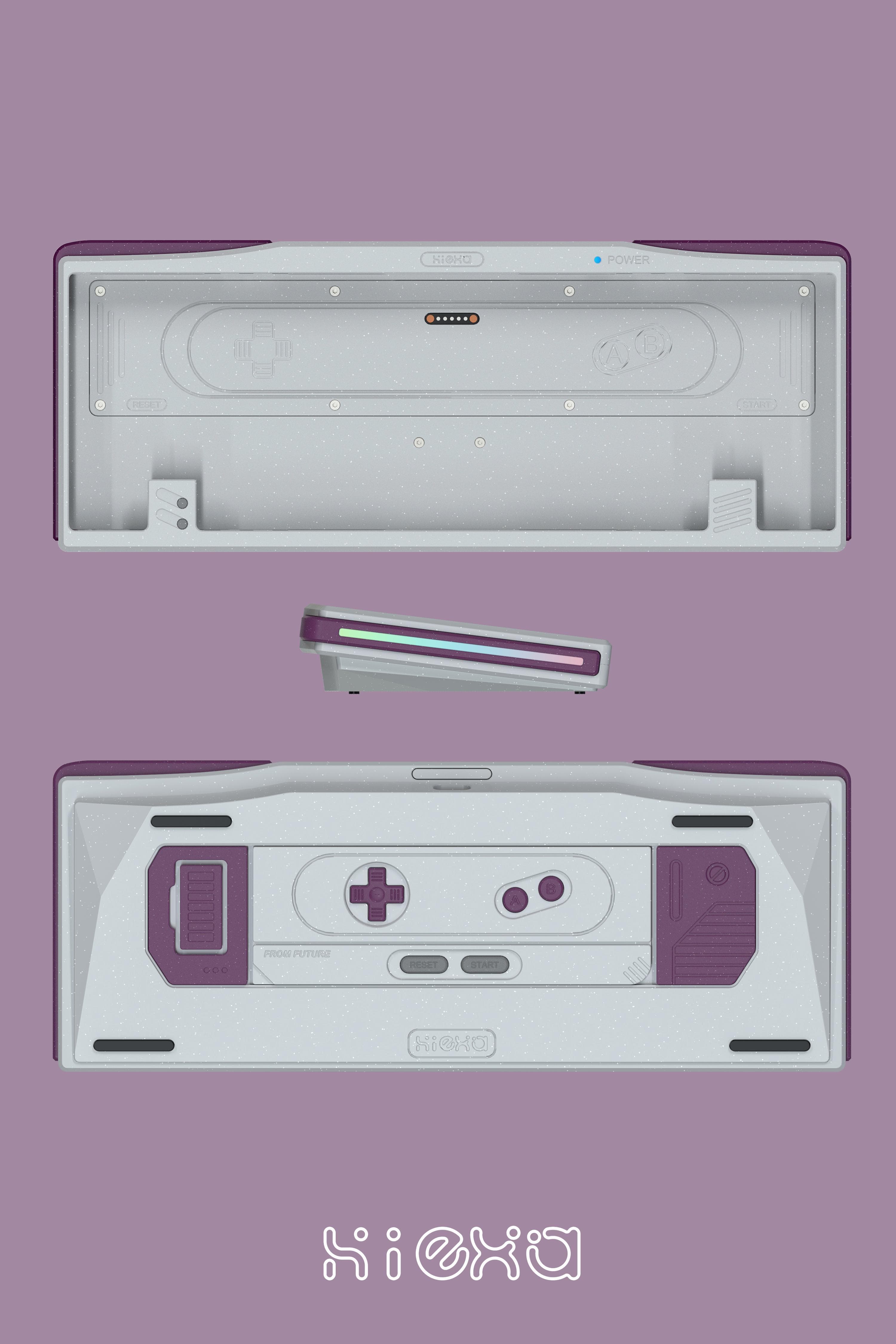 Hiexa G Series-G60 New Mounting, One Button Quick Disassembly Keyboard image 14