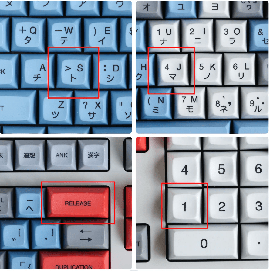 KBDfans Electrostatic keyboard 9009 Pbt dye-sub keycaps--7U spacebar added image 18