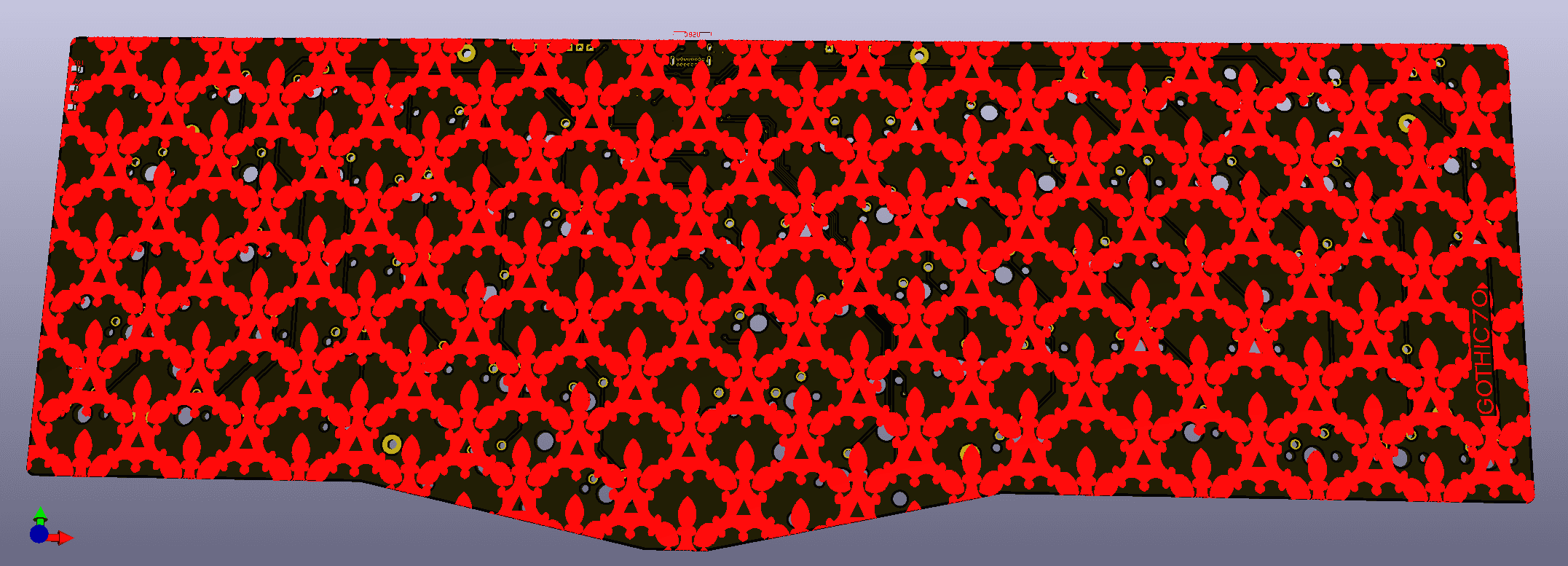 Gothic70/50 - Alice style board with arrow keys R3 starting soon image 10