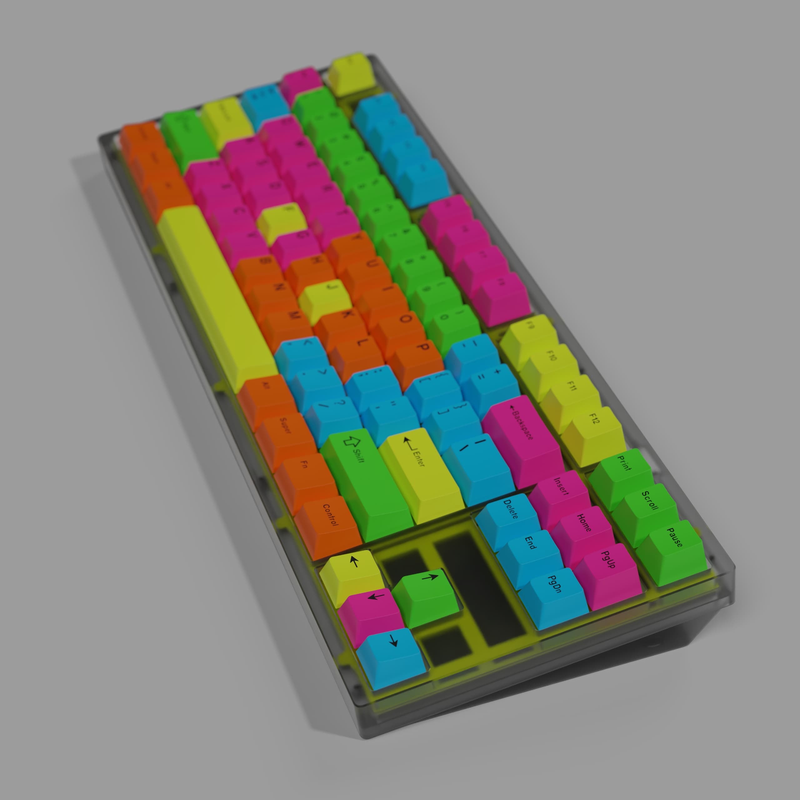 GMK CYL Highlight (Hi Licht) | Colours down to 5, novelty kit draft image 20