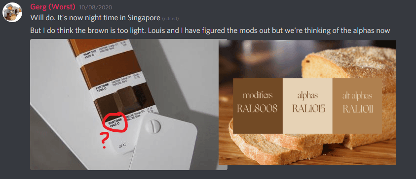 GMK Bread - We got that Bread! Update - R2 Colour Samples and Banderole image 31