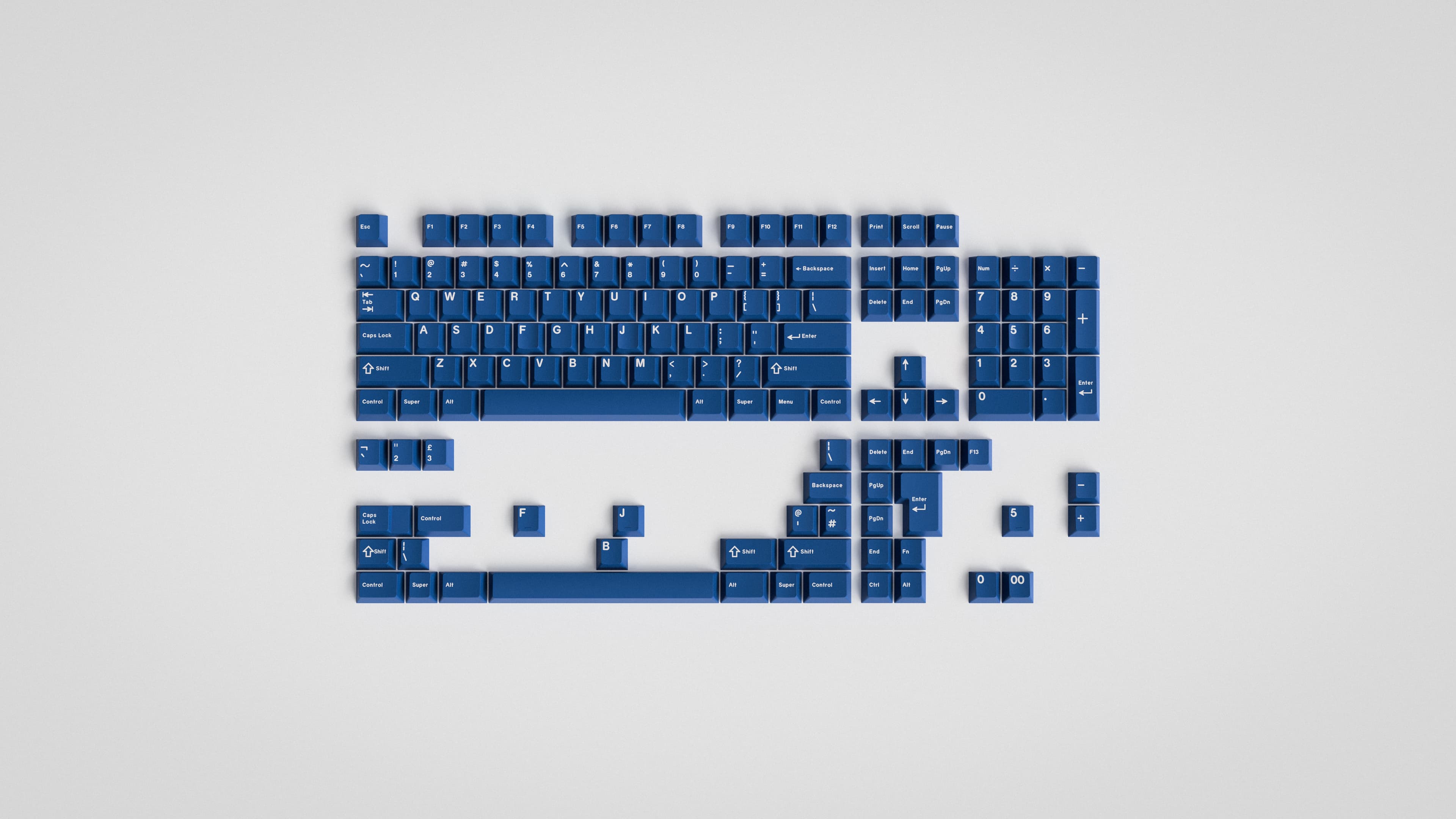 GMK Classic Blue - Shipping! image 5