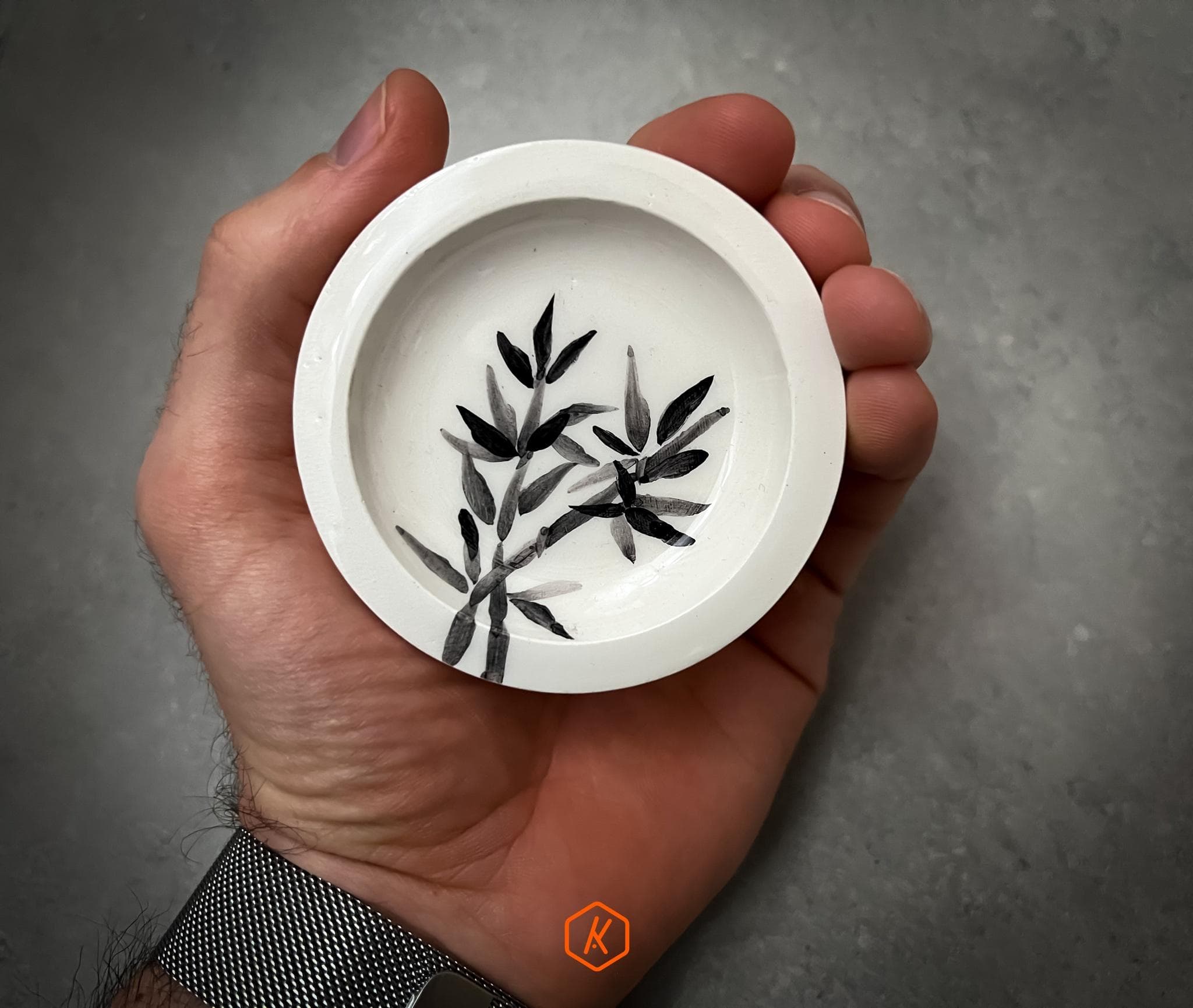 [InStock] Kerasart Ceramic Wristpad&Tray - Sumi/founder Edition - Made in Italy image 15