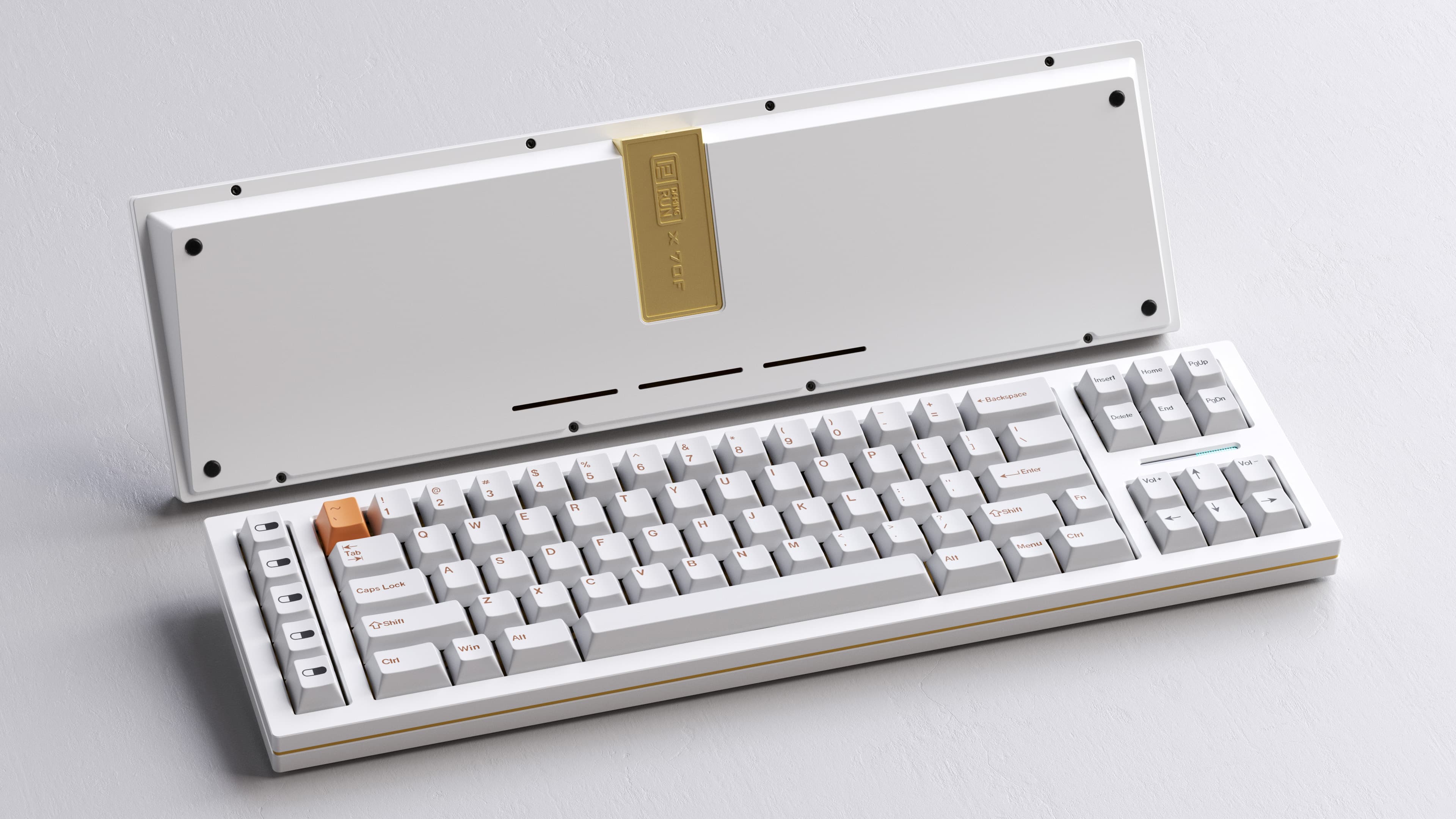 DR-70F Keyboard,70%+5% keyboard can be rotated and switched. image 12