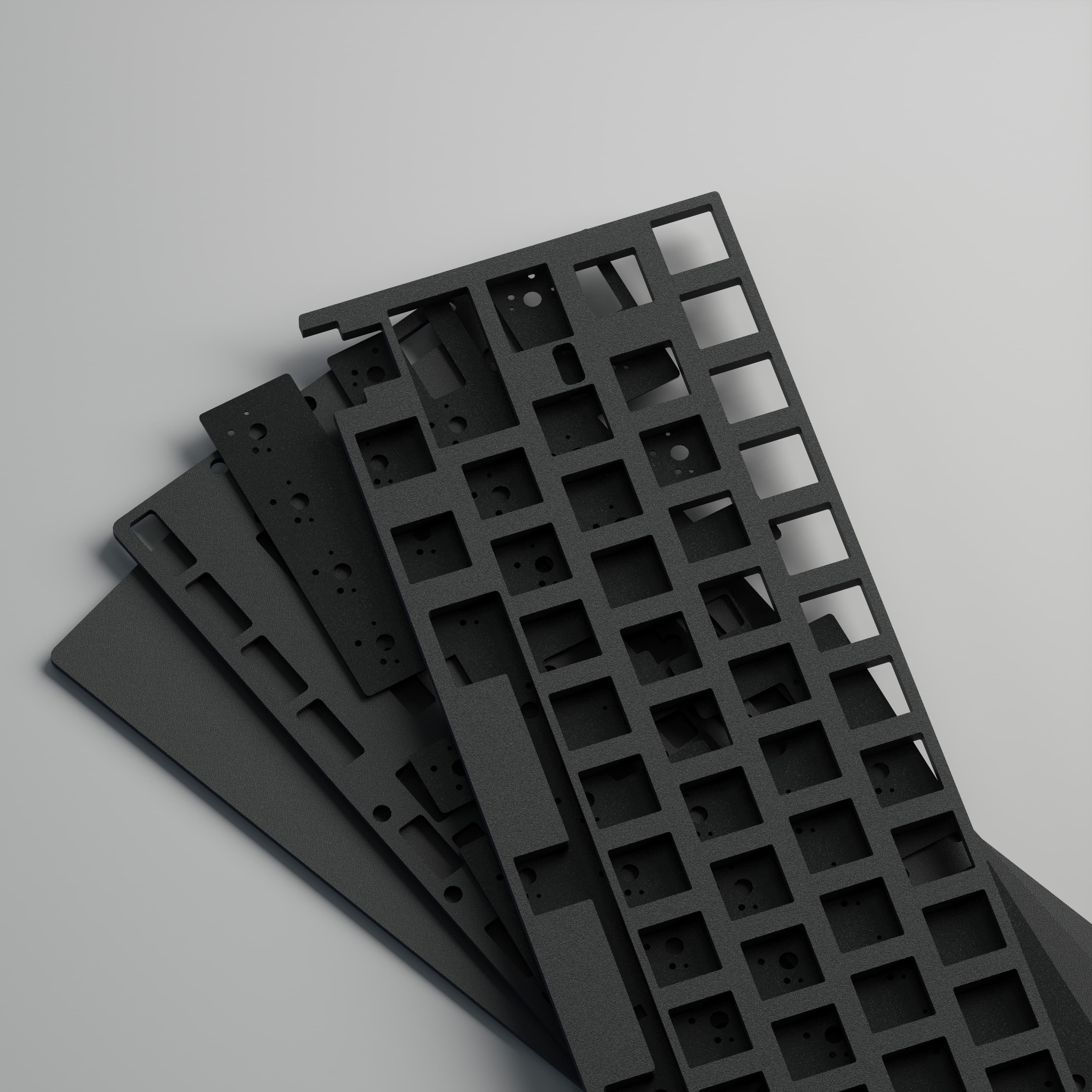 【IC】Flip 6P,60%+Pad,Normal/Southpaw/HHKB/WKL multiple layouts in a keyboard image 31