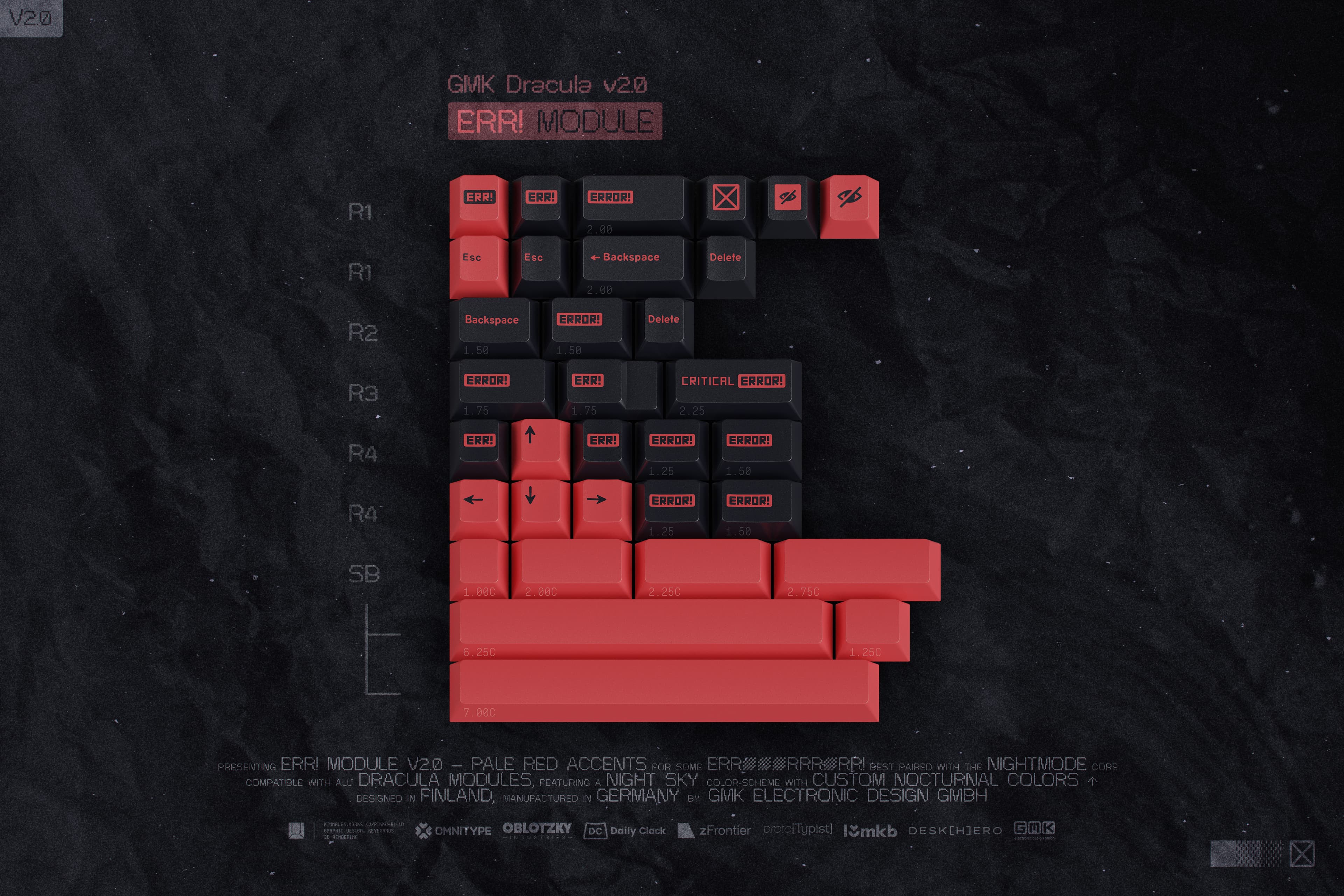 GMK Dracula V2.0 — GB Closed (Shipping) image 17