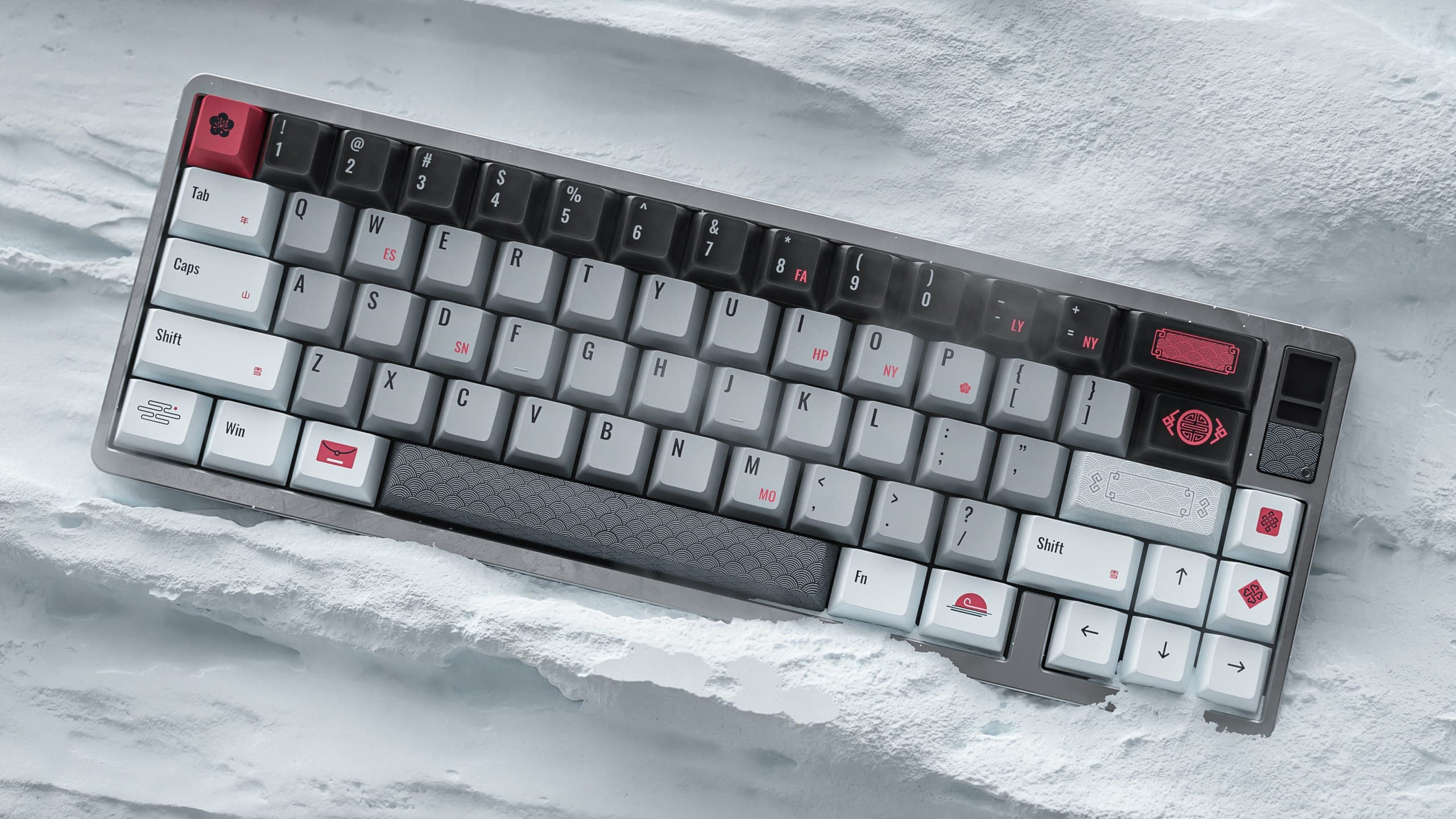 ALOHAKB AUSICIOUS SNOW Keycaps image 21