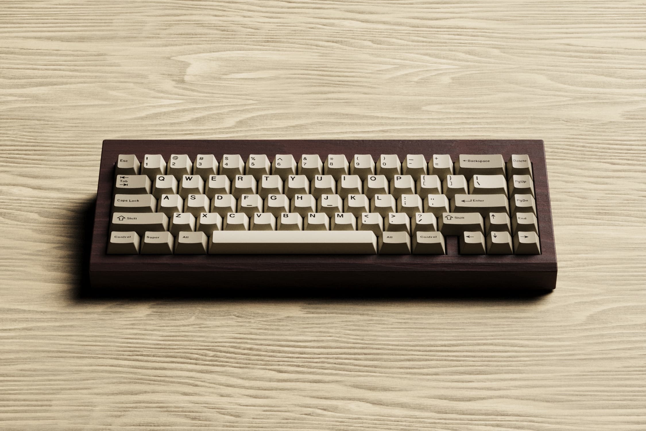 gwŷdd65 Wooden Keyboard (GB LIVE!) image 11