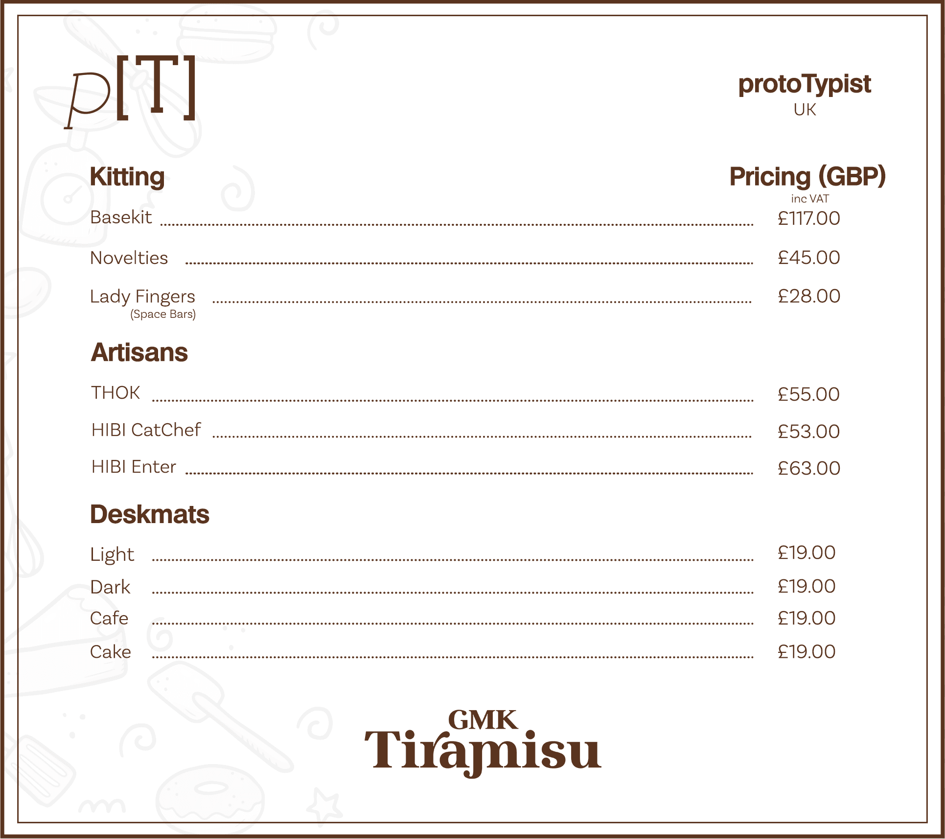 GMK Tiramisu | GMK color sample image 5