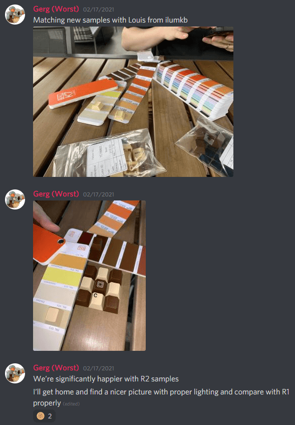 GMK Bread - We got that Bread! Update - R2 Colour Samples and Banderole image 35