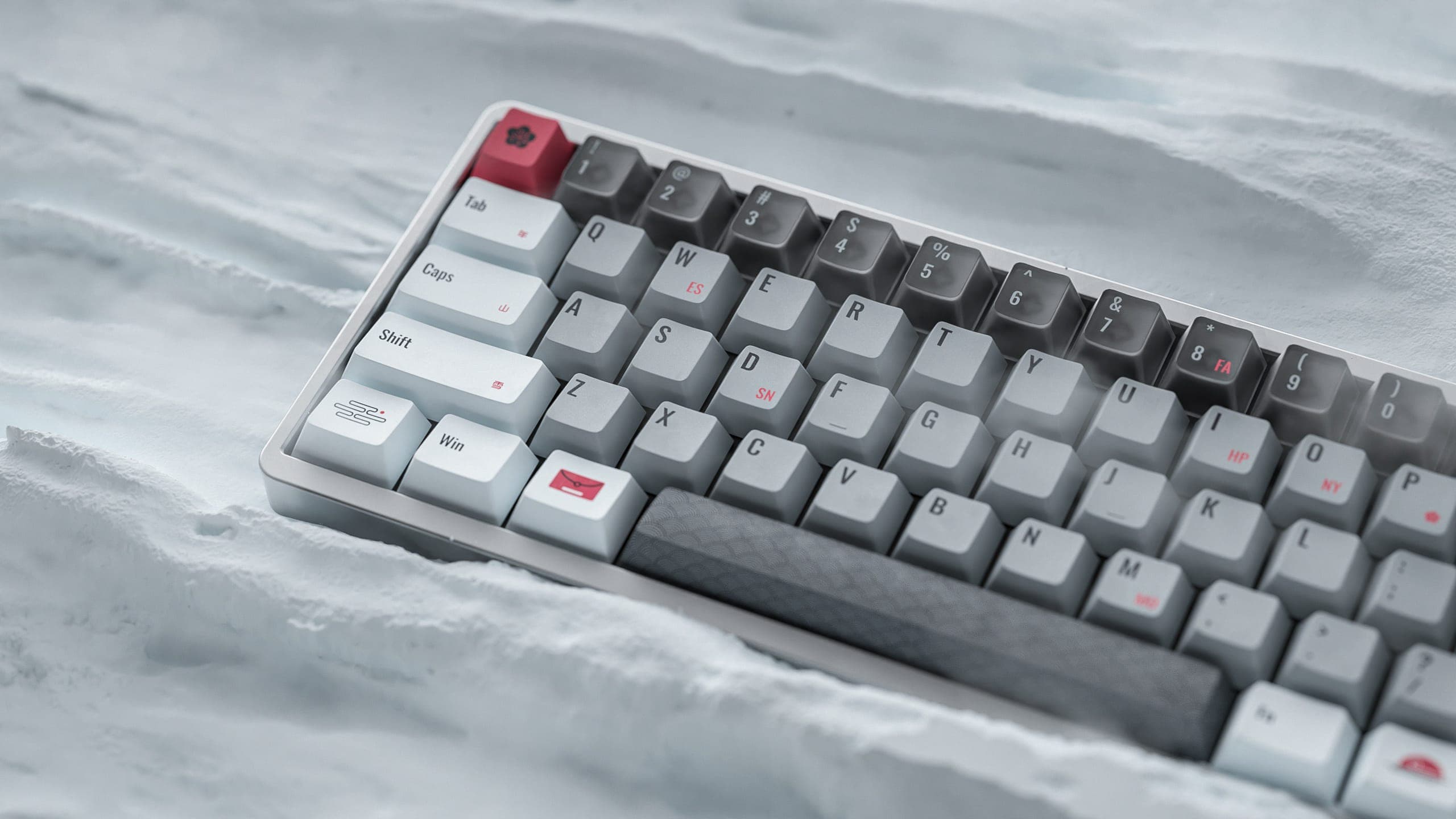 ALOHAKB AUSICIOUS SNOW Keycaps image 17
