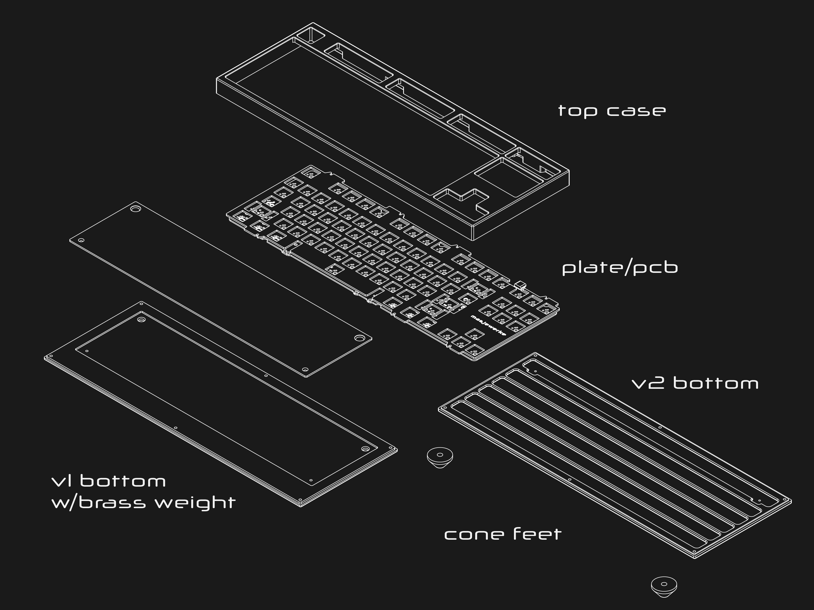 880 | Cone feet TKL image 2